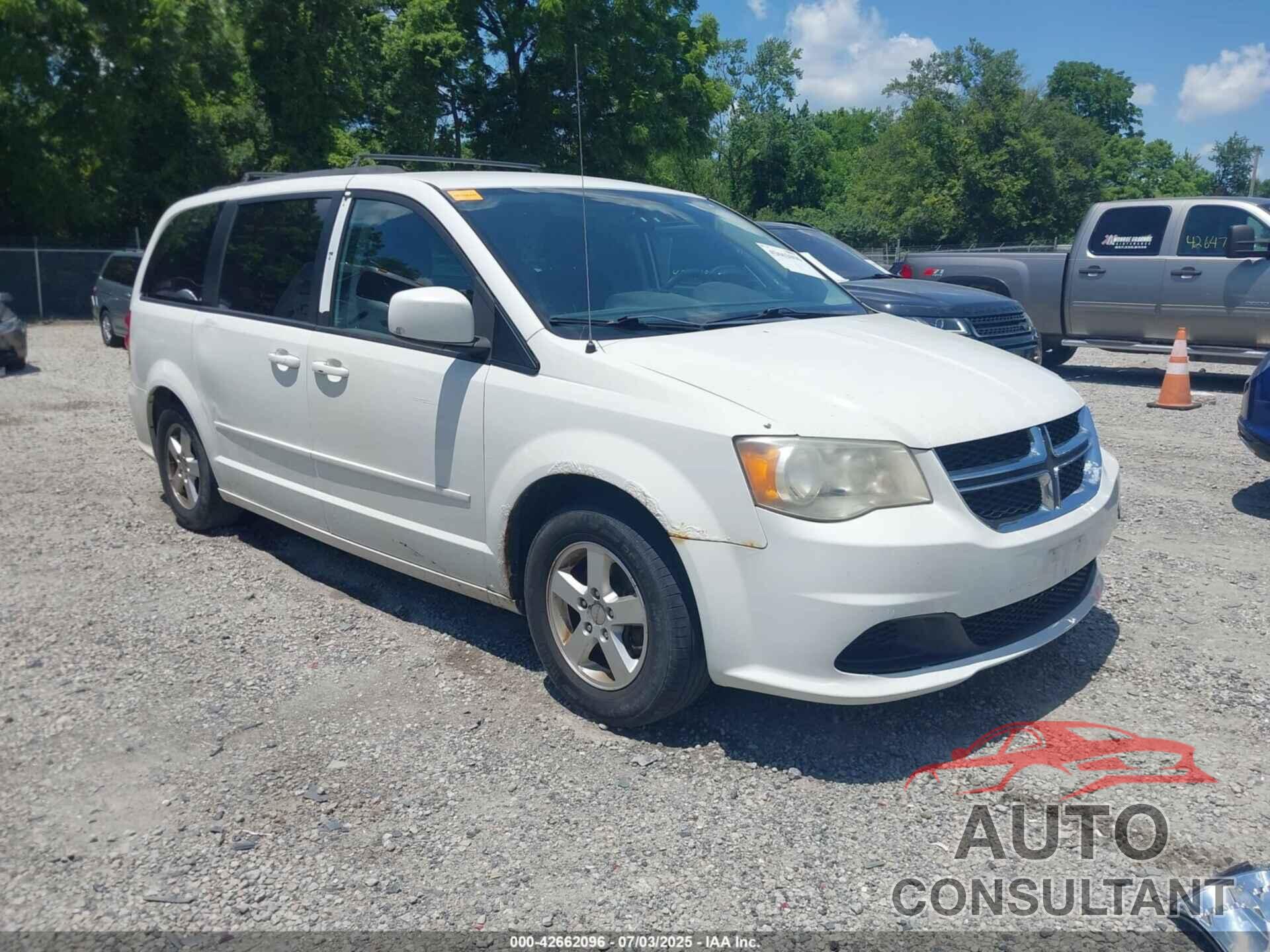 DODGE GRAND CARAVAN 2012 - 2C4RDGCGXCR318750
