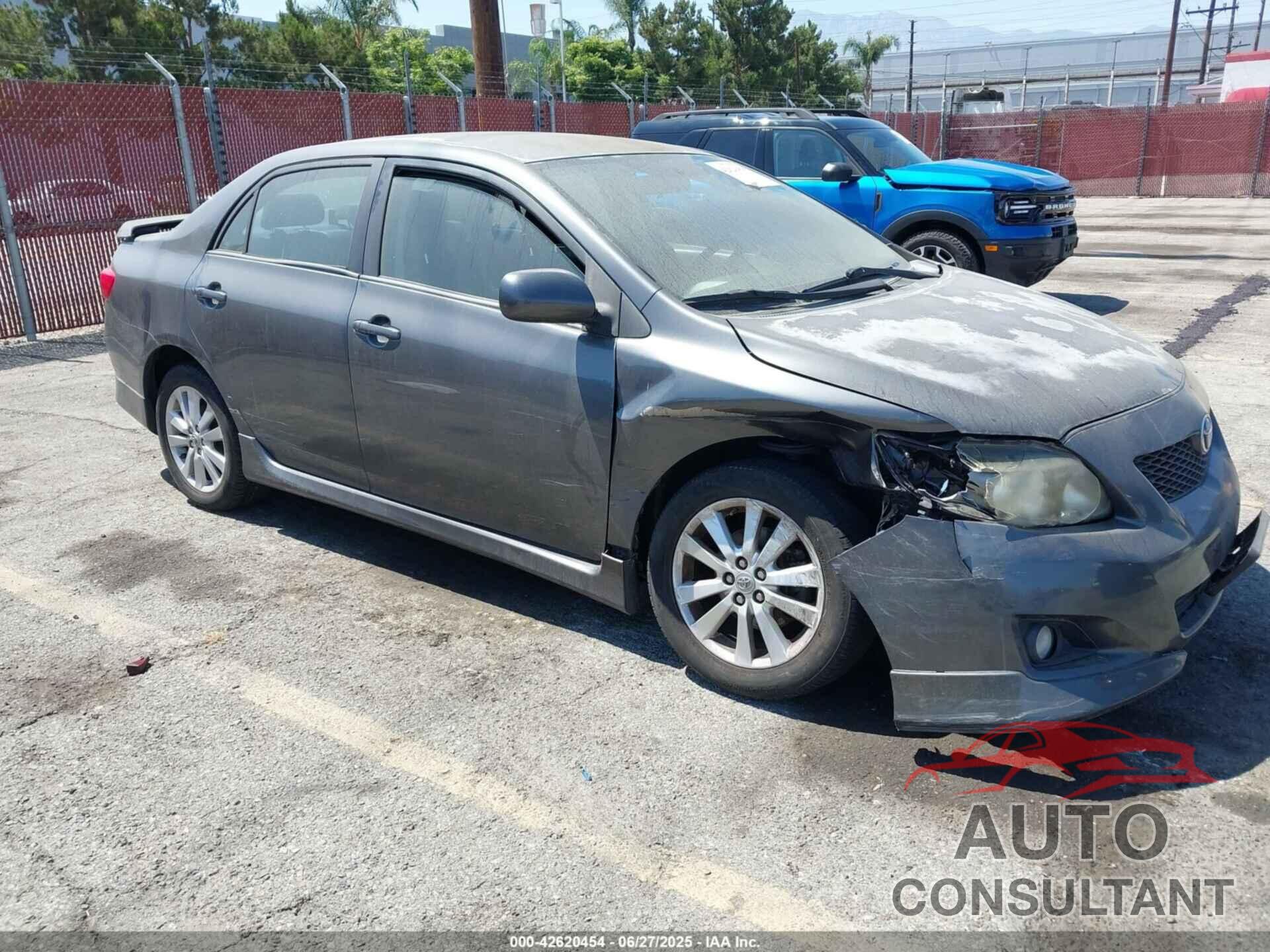 TOYOTA COROLLA 2010 - 2T1BU4EE6AC438456