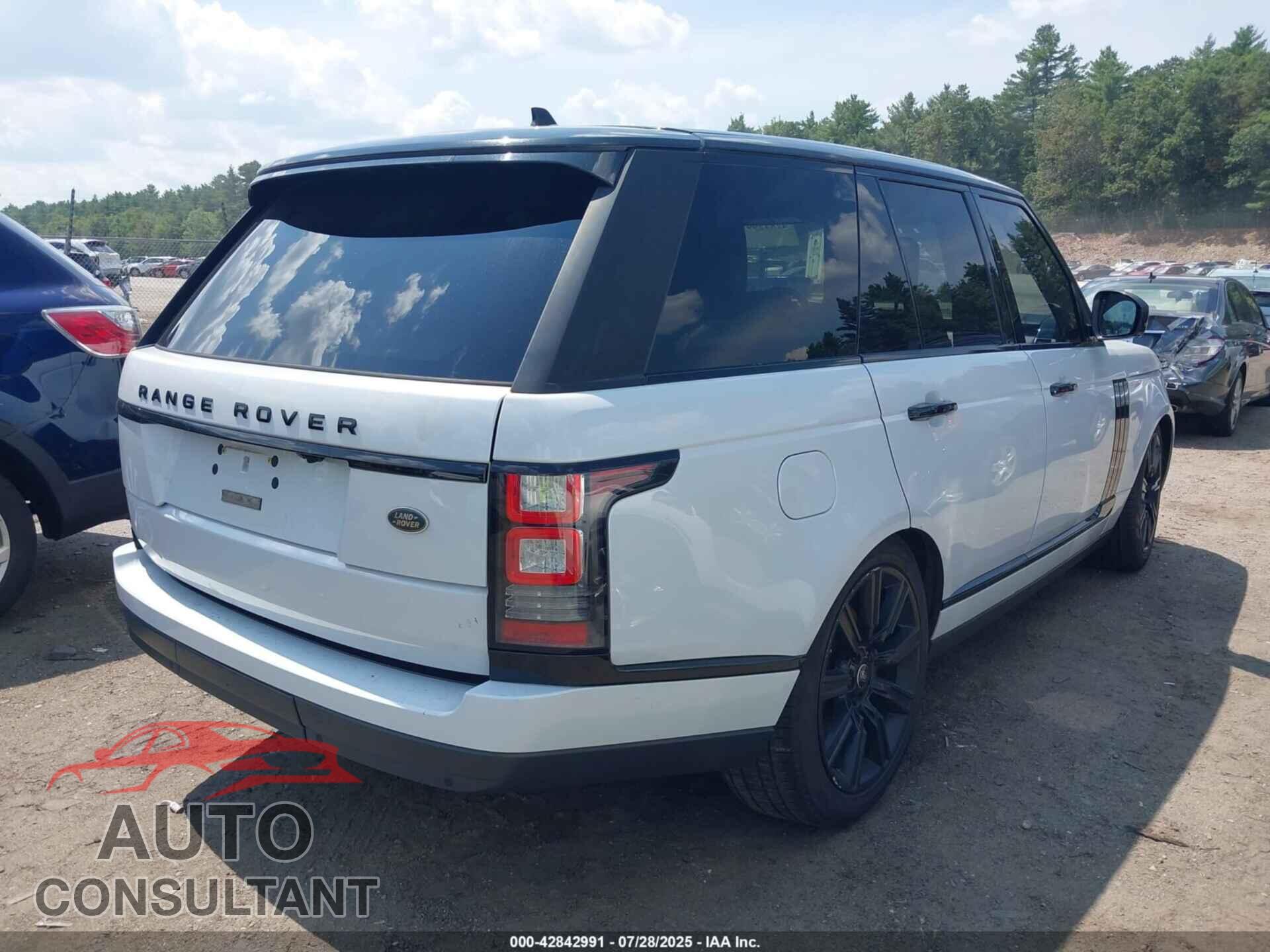 LAND ROVER RANGE ROVER 2016 - SALGS2KF4GA261005