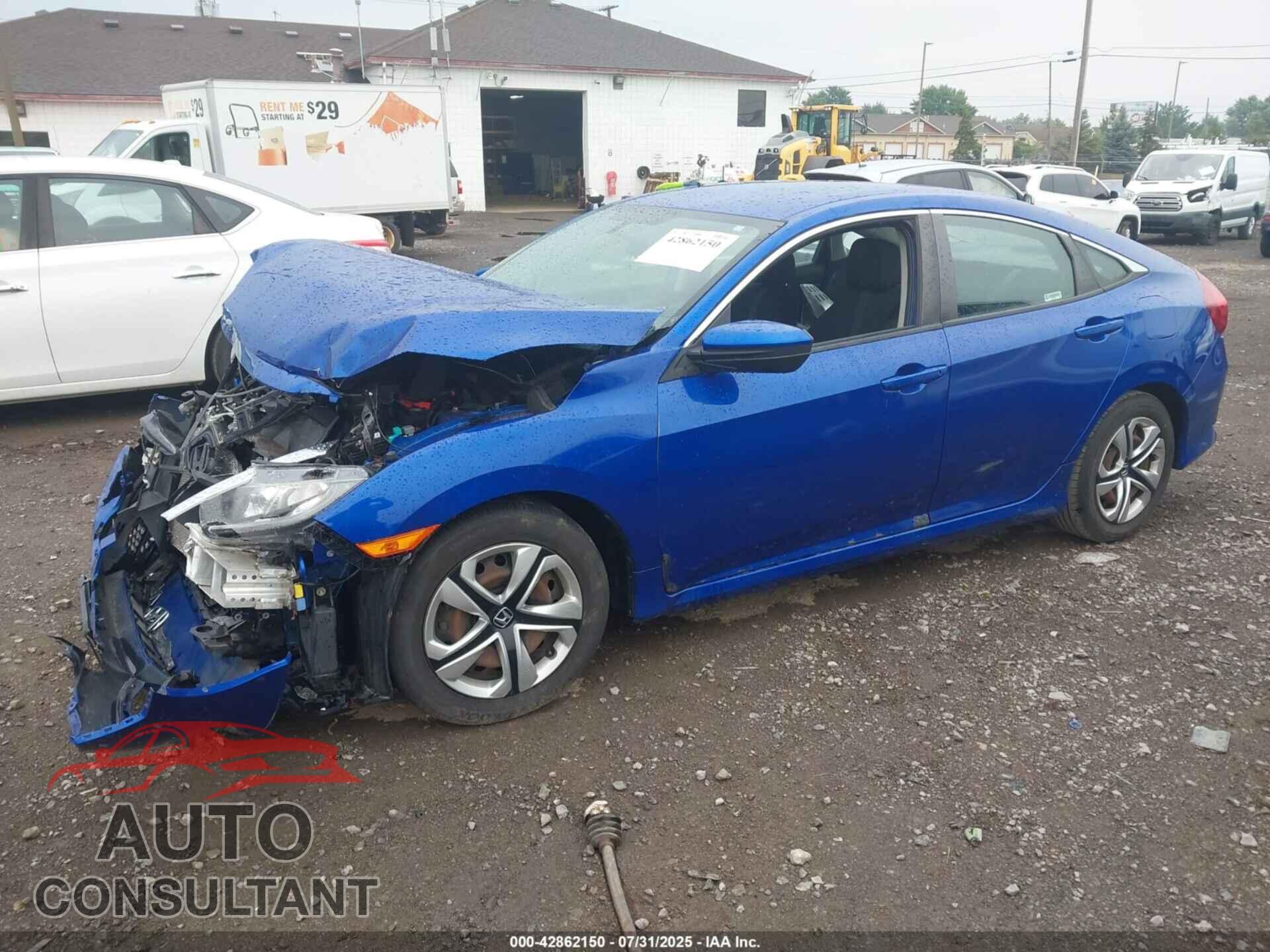 HONDA CIVIC 2017 - 19XFC2F58HE210672