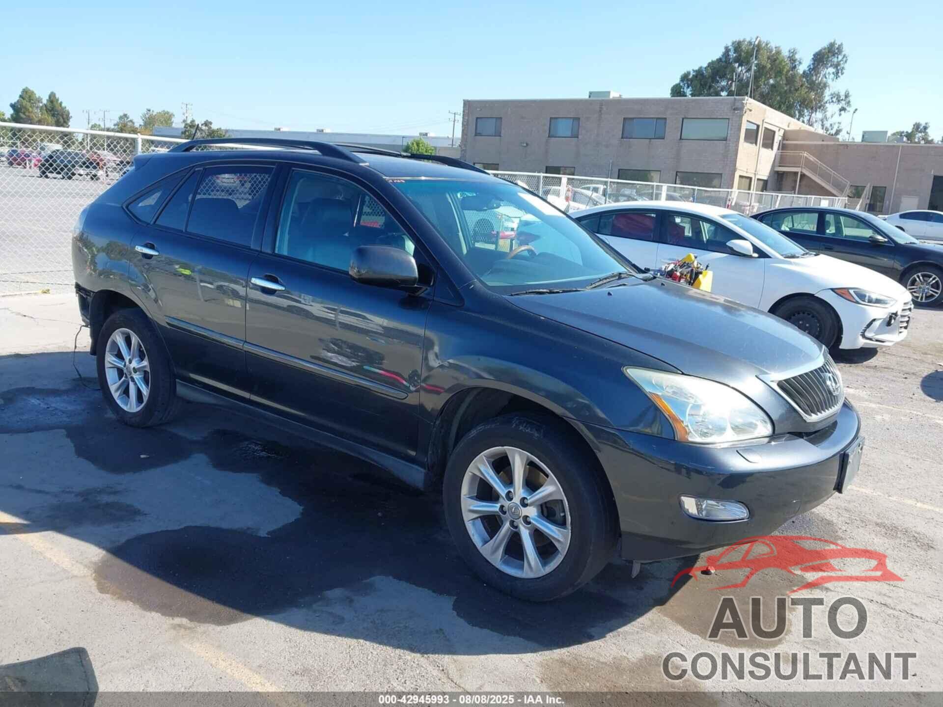 LEXUS RX 350 2009 - 2T2GK31U69C080107