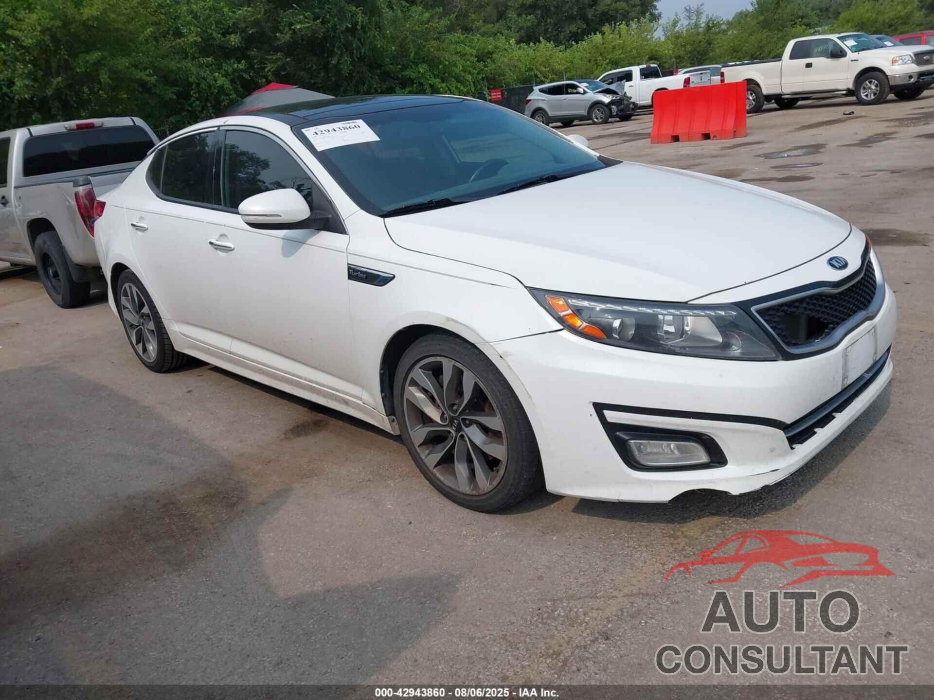 KIA OPTIMA 2015 - 5XXGR4A66FG412011