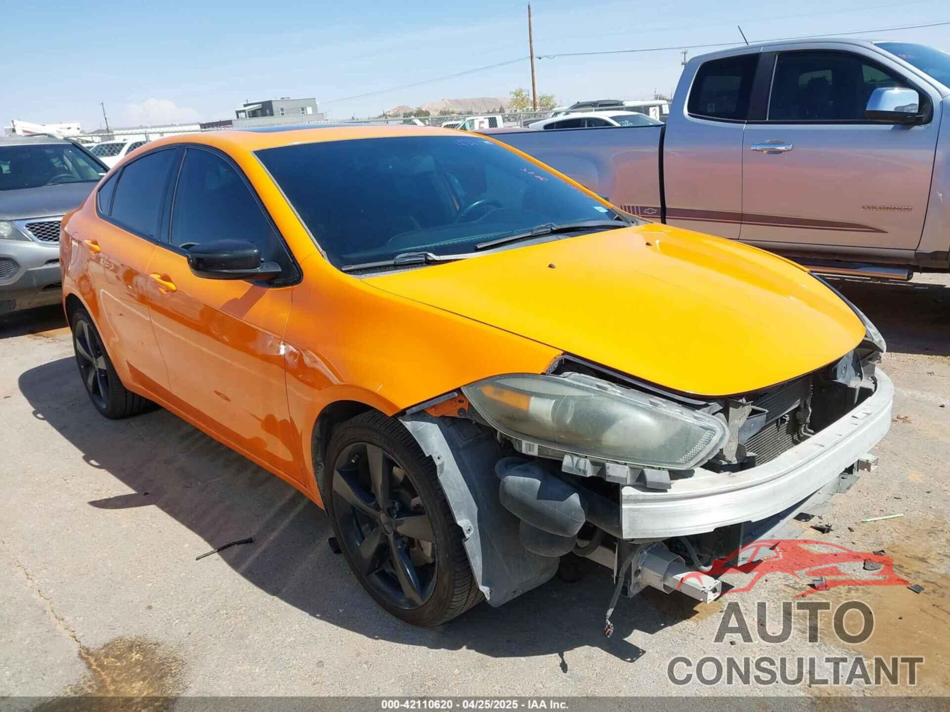 DODGE DART 2014 - 1C3CDFBB5ED866218