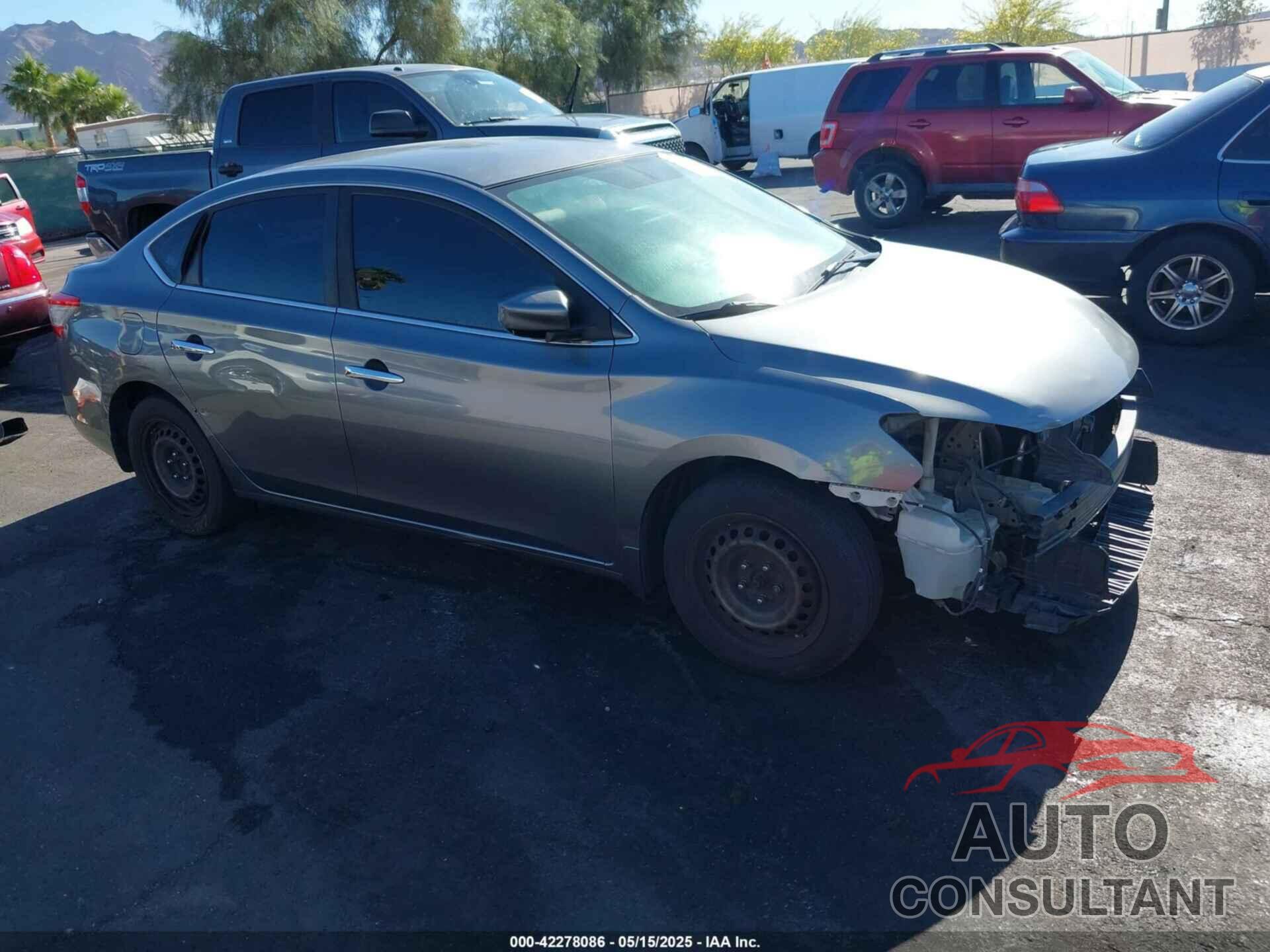 NISSAN SENTRA 2015 - 3N1AB7AP6FY309668
