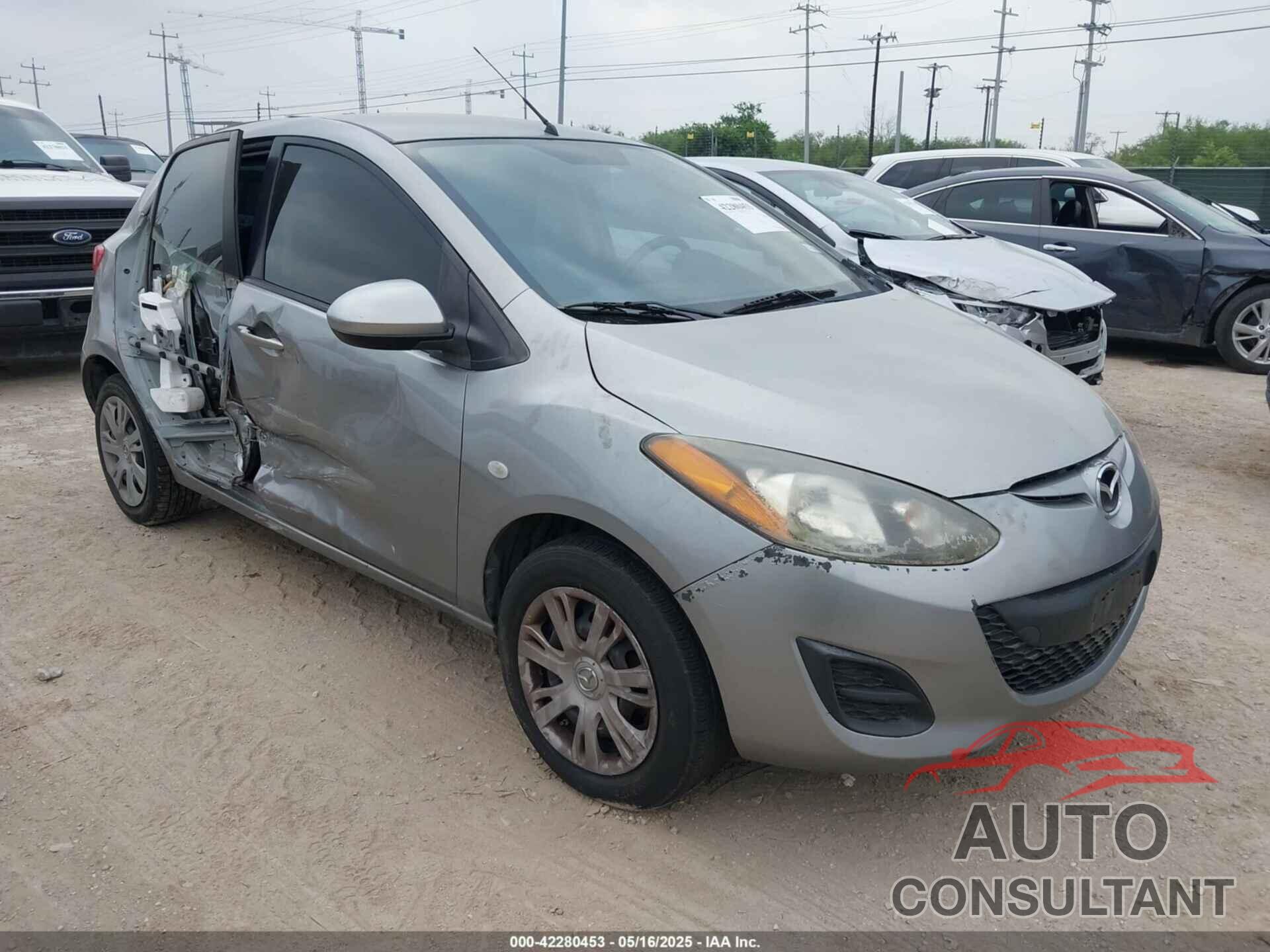 MAZDA MAZDA2 2013 - JM1DE1KZ5D0164340
