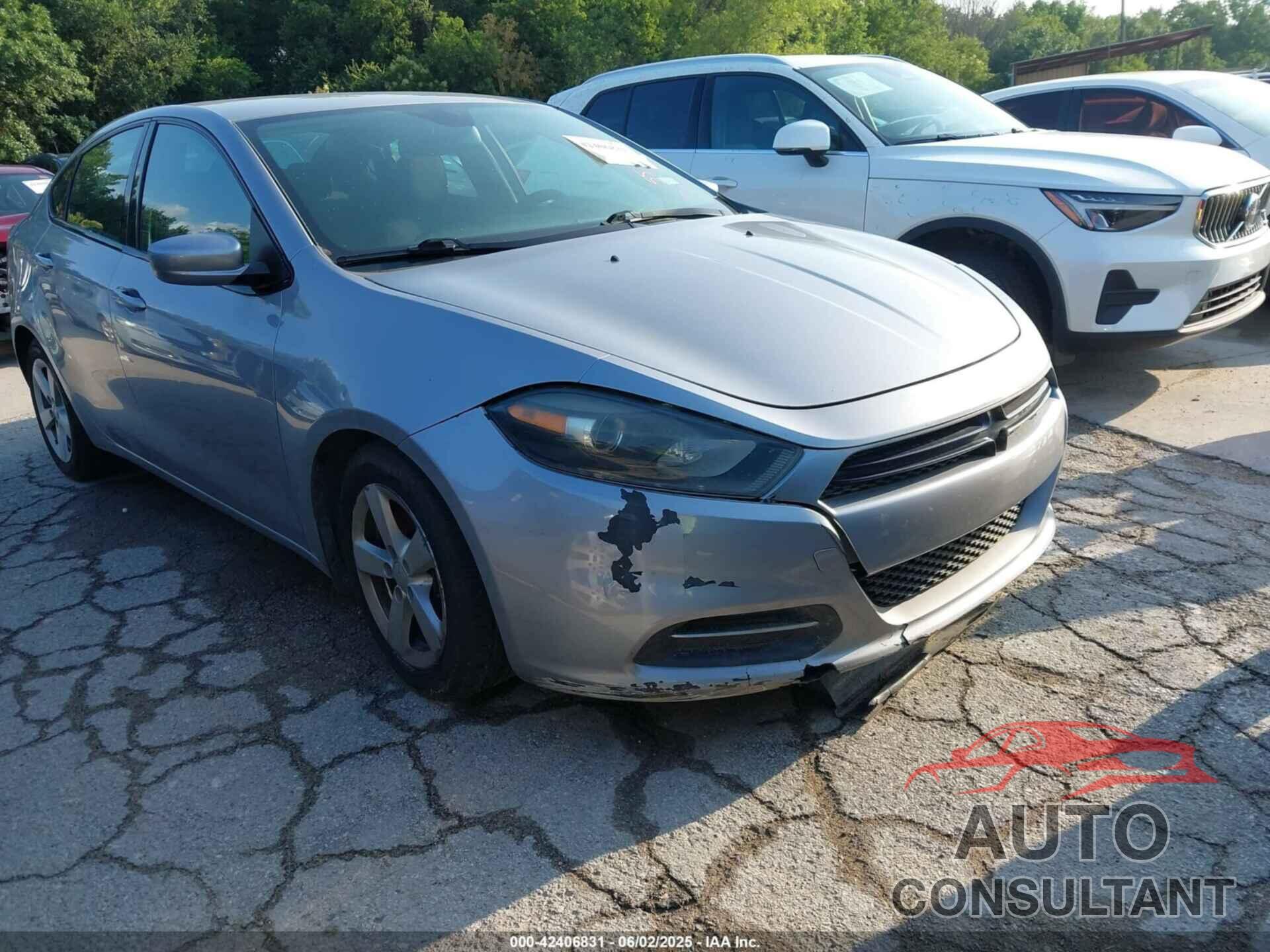 DODGE DART 2015 - 1C3CDFBB7FD319551