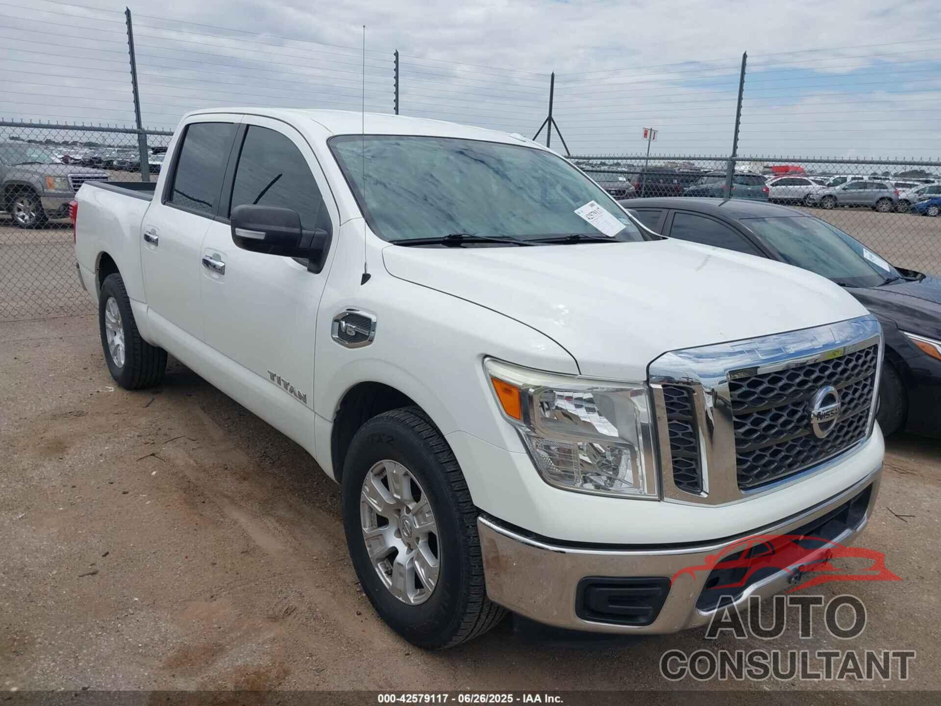 NISSAN TITAN 2017 - 1N6AA1EK8HN543304