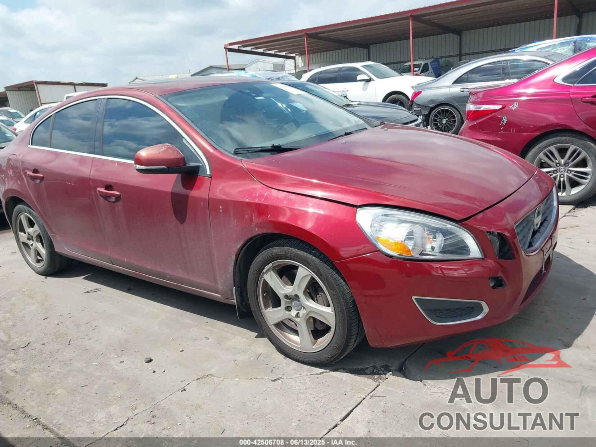 VOLVO S60 2013 - YV1612FS7D2210322