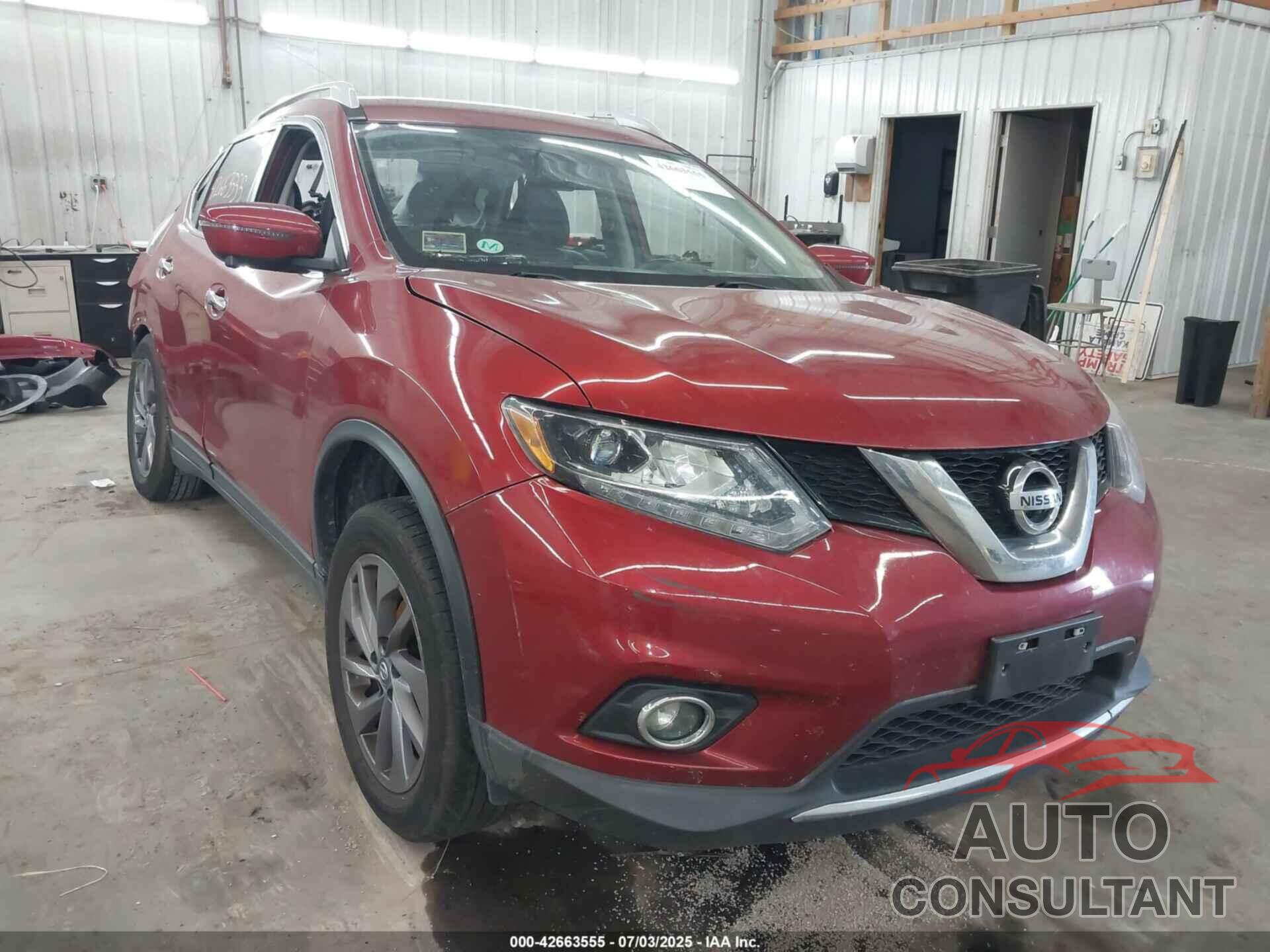 NISSAN ROGUE 2016 - 5N1AT2MV7GC860107