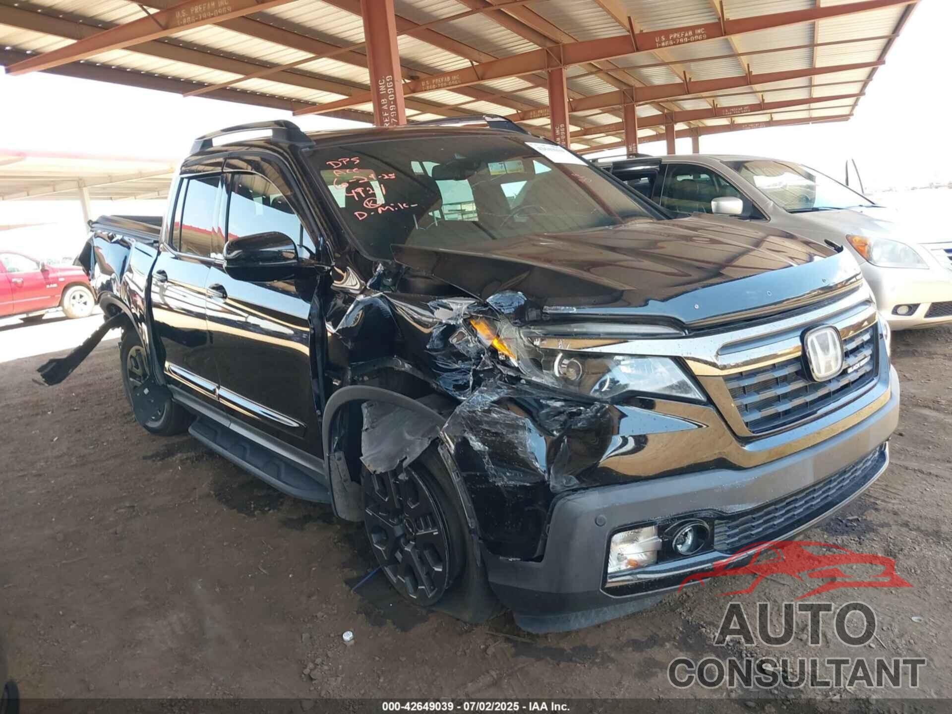 HONDA RIDGELINE 2017 - 5FPYK3F82HB004924