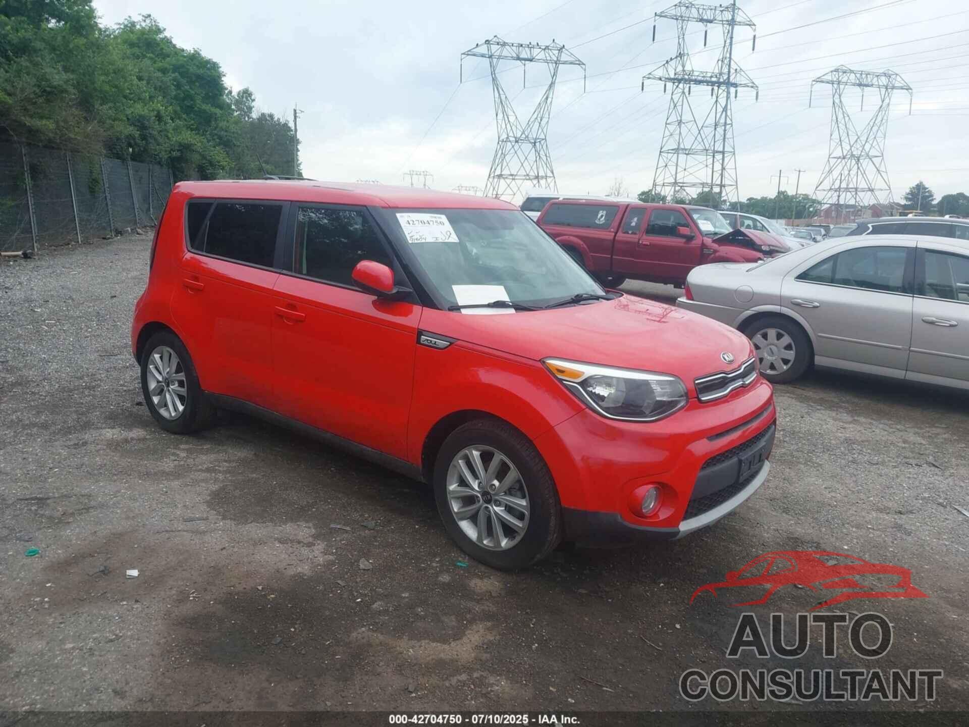 KIA SOUL 2019 - KNDJP3A50K7692668