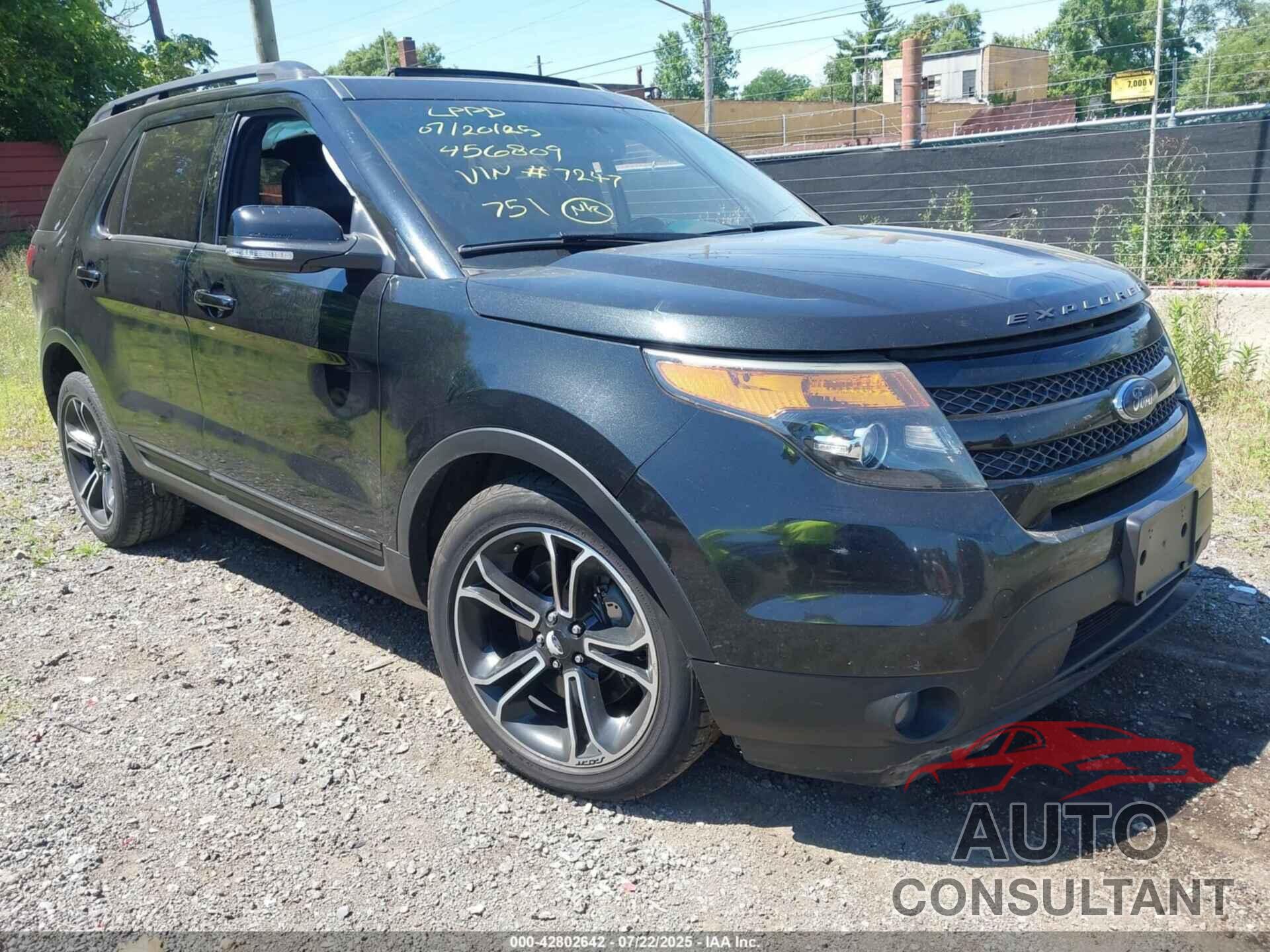 FORD EXPLORER 2015 - 1FM5K8GT2FGB57247