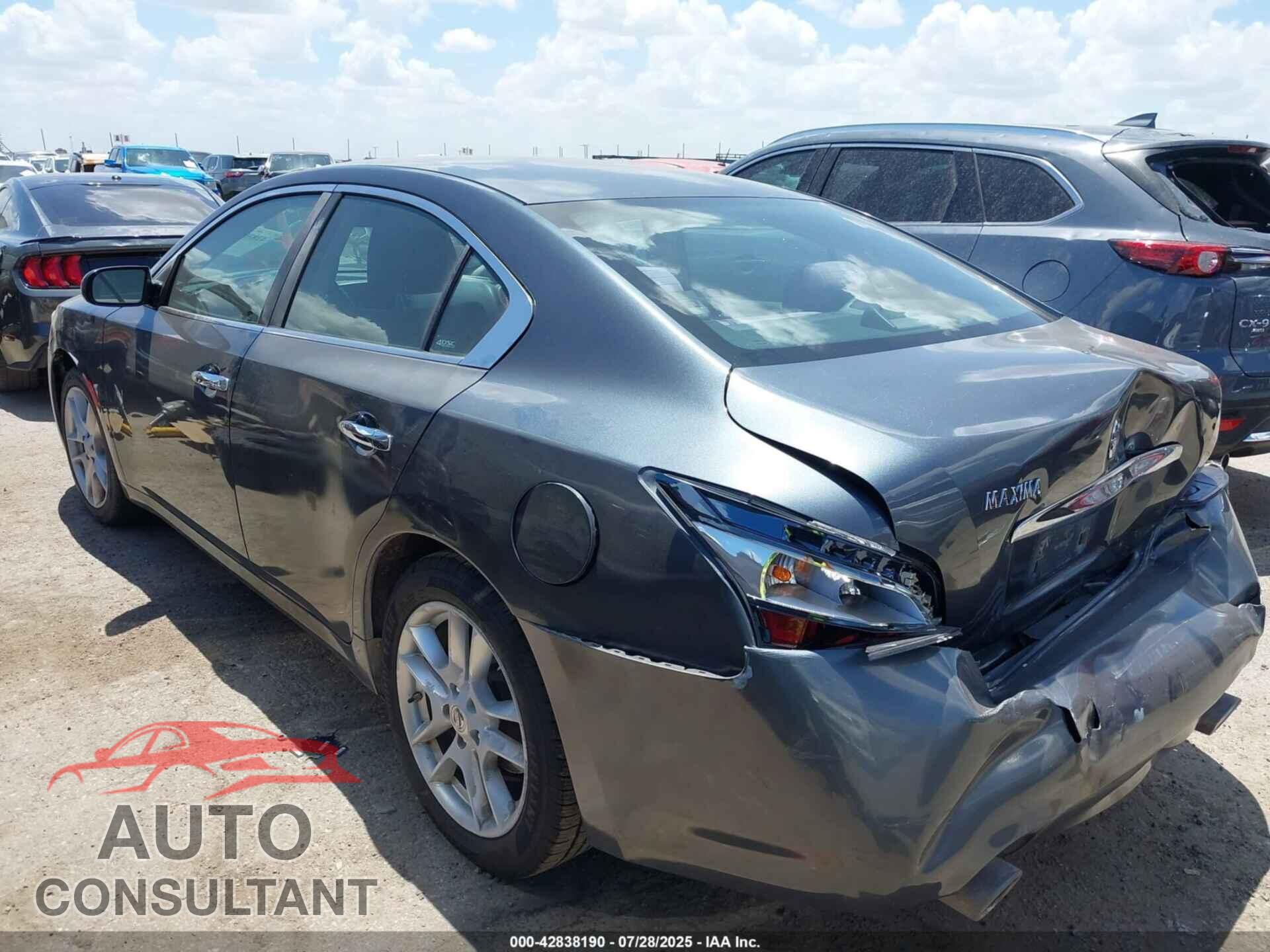 NISSAN MAXIMA 2013 - 1N4AA5AP2DC807253
