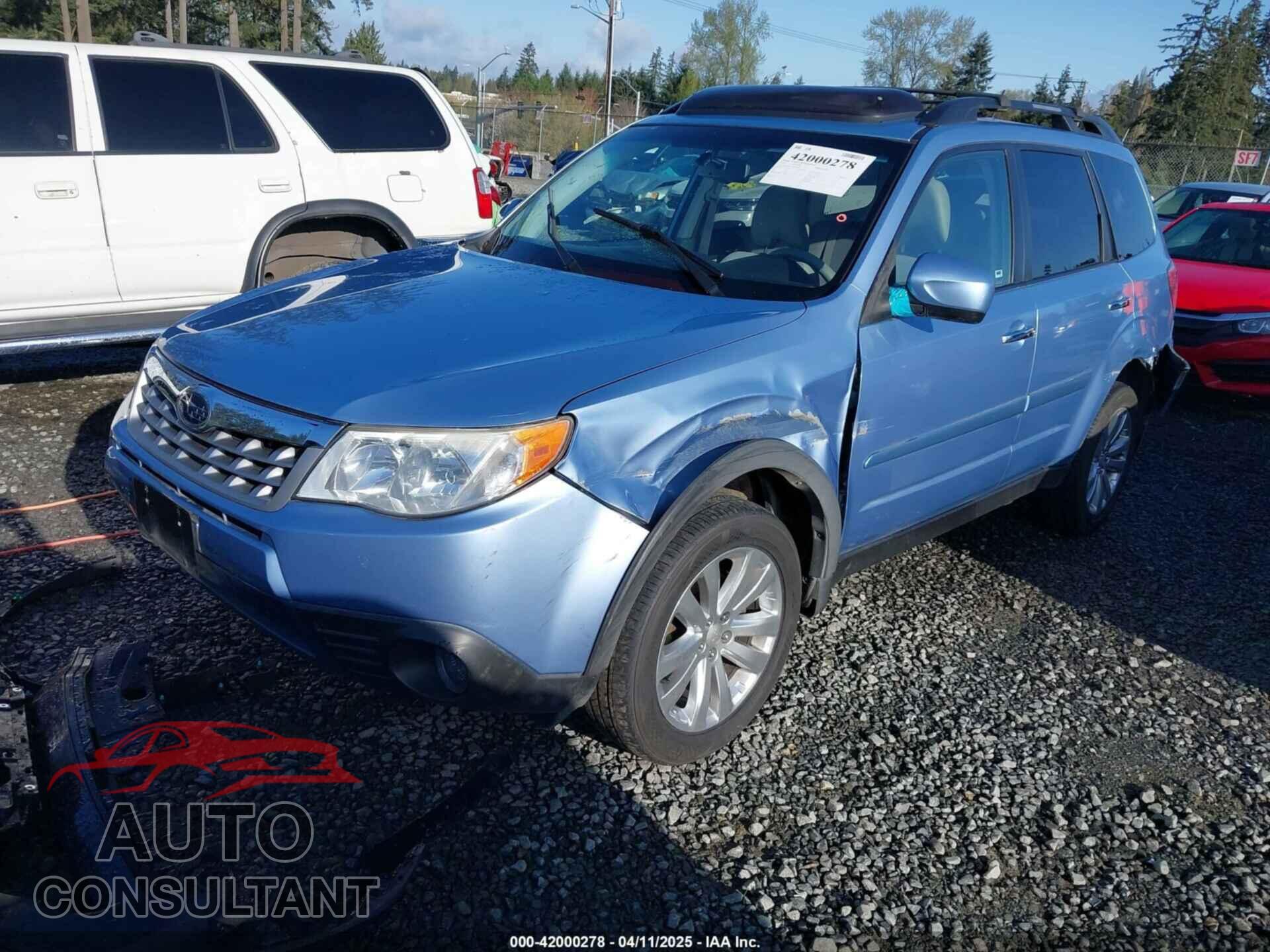 SUBARU FORESTER 2011 - JF2SHADC3BH740353