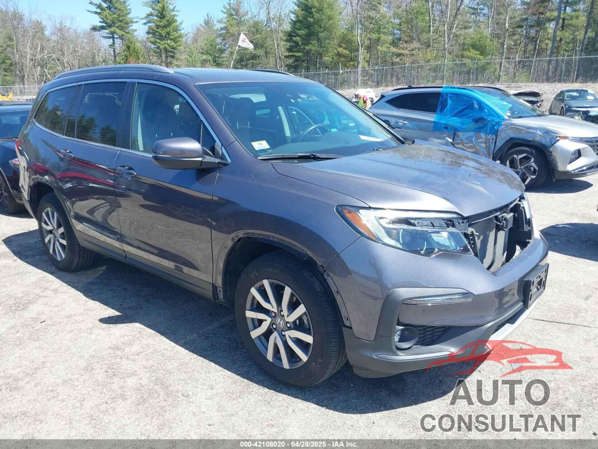HONDA PILOT 2021 - 5FNYF6H59MB016354