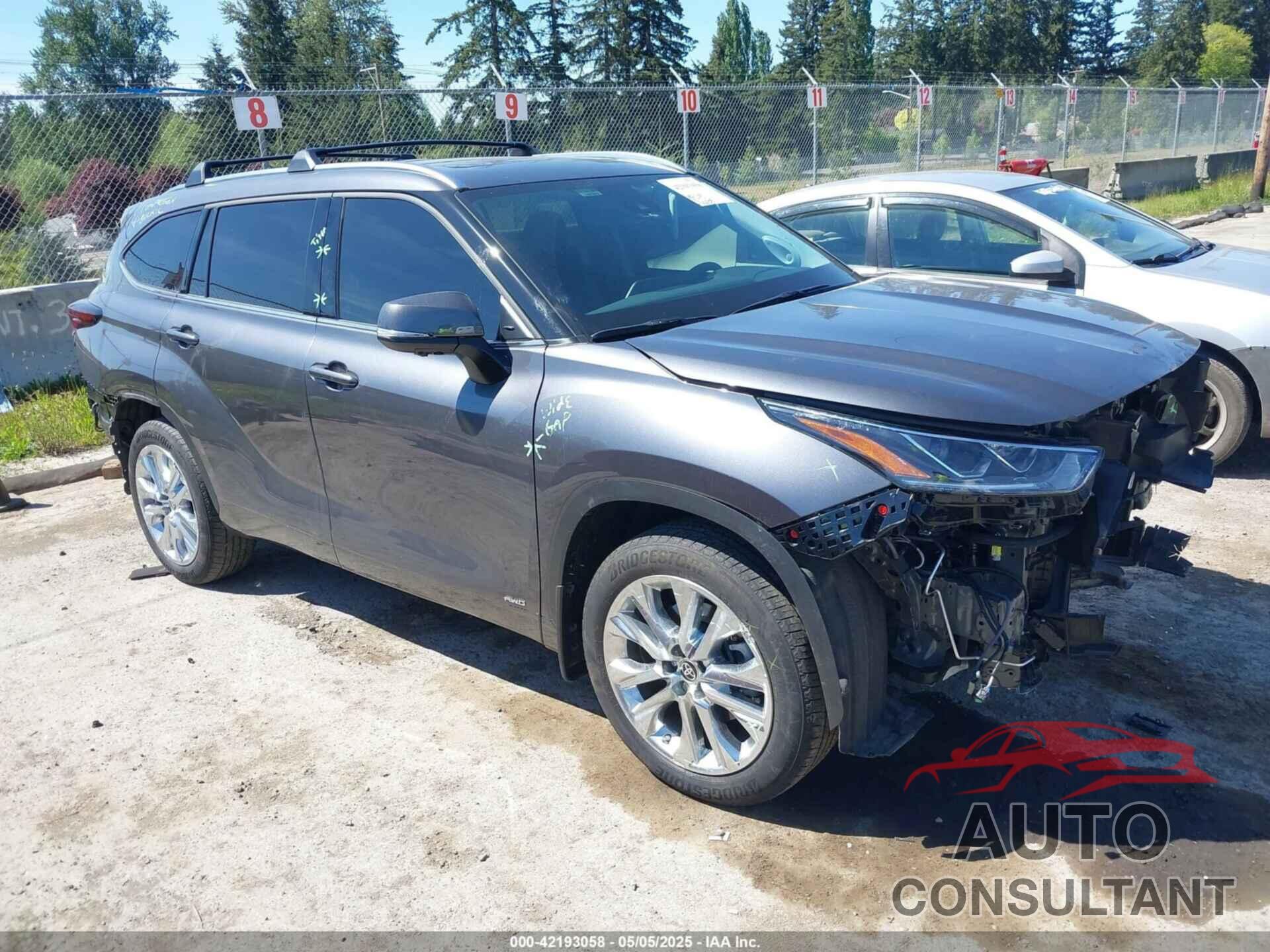 TOYOTA HIGHLANDER HYBRID 2024 - 5TDXBRCH1RS612605