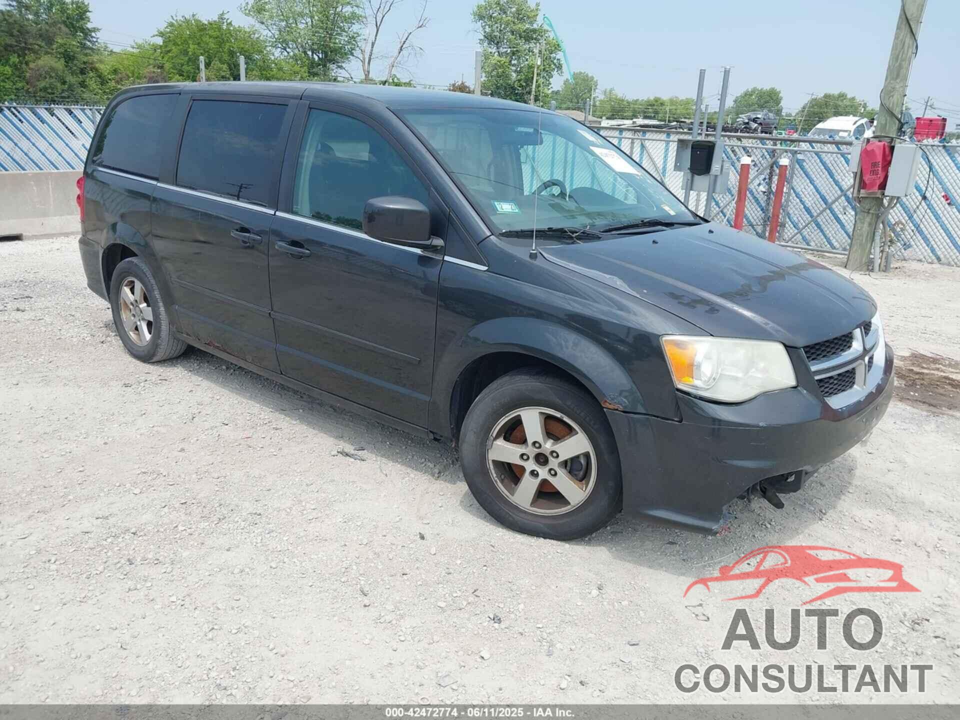 DODGE GRAND CARAVAN 2012 - 2C4RDGDG1CR151614