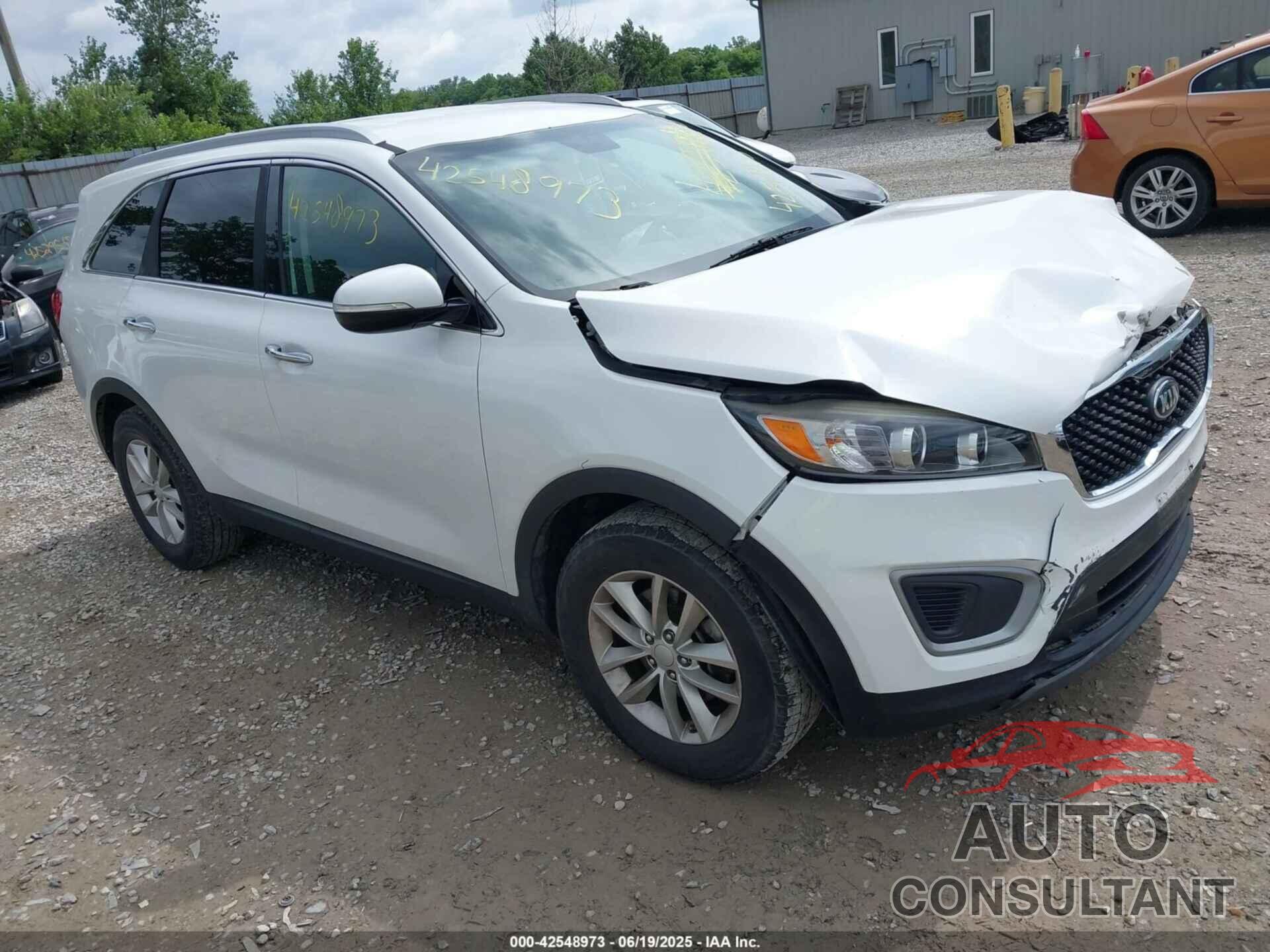 KIA SORENTO 2016 - 5XYPG4A38GG126489