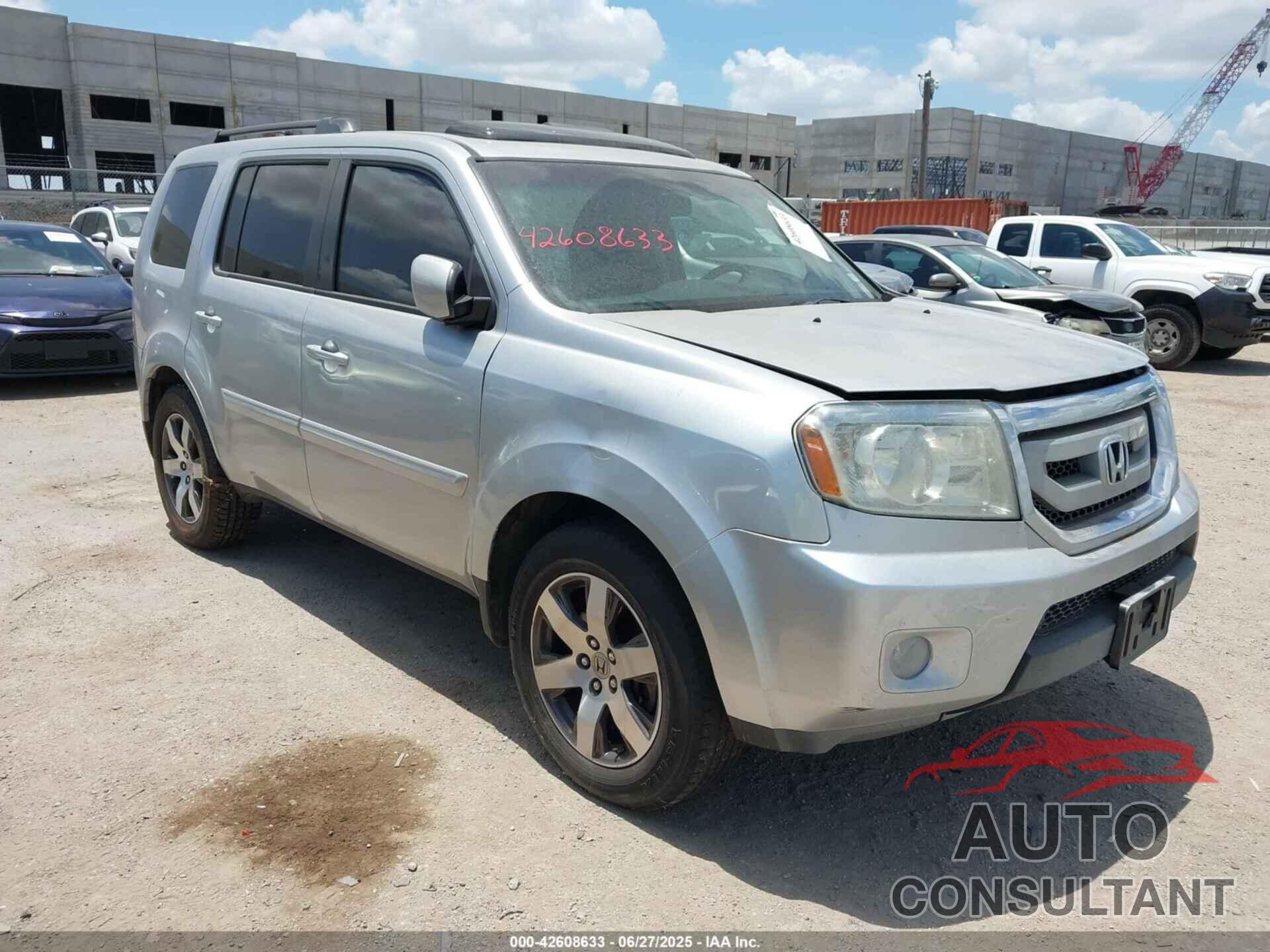 HONDA PILOT 2011 - 5FNYF3H67BB026238