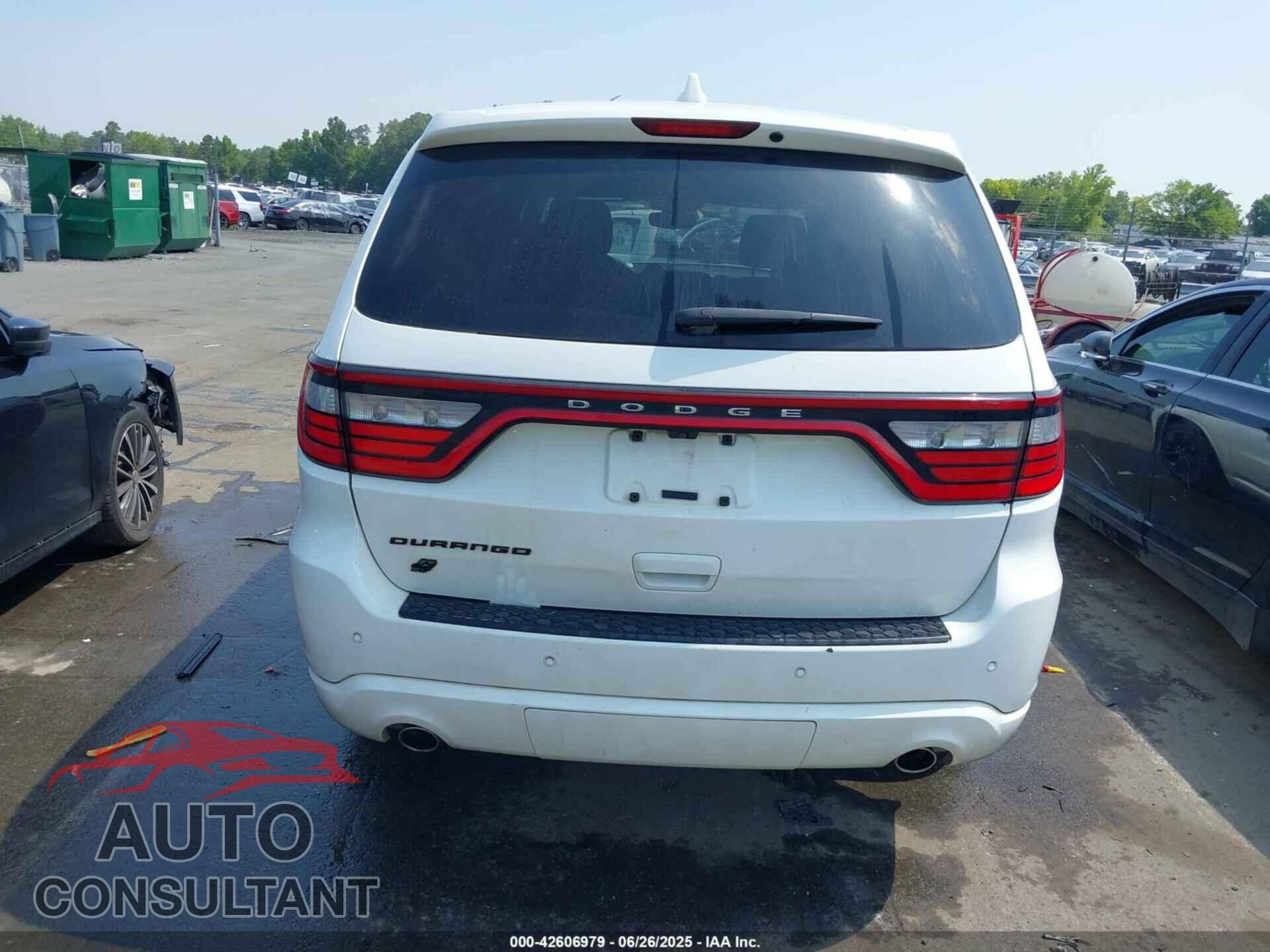 DODGE DURANGO 2019 - 1C4RDJAG4KC651291