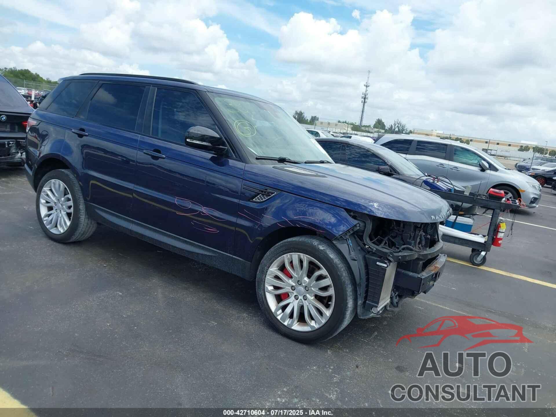 LAND ROVER RANGE ROVER SPORT 2015 - SALWR2TF0FA537779