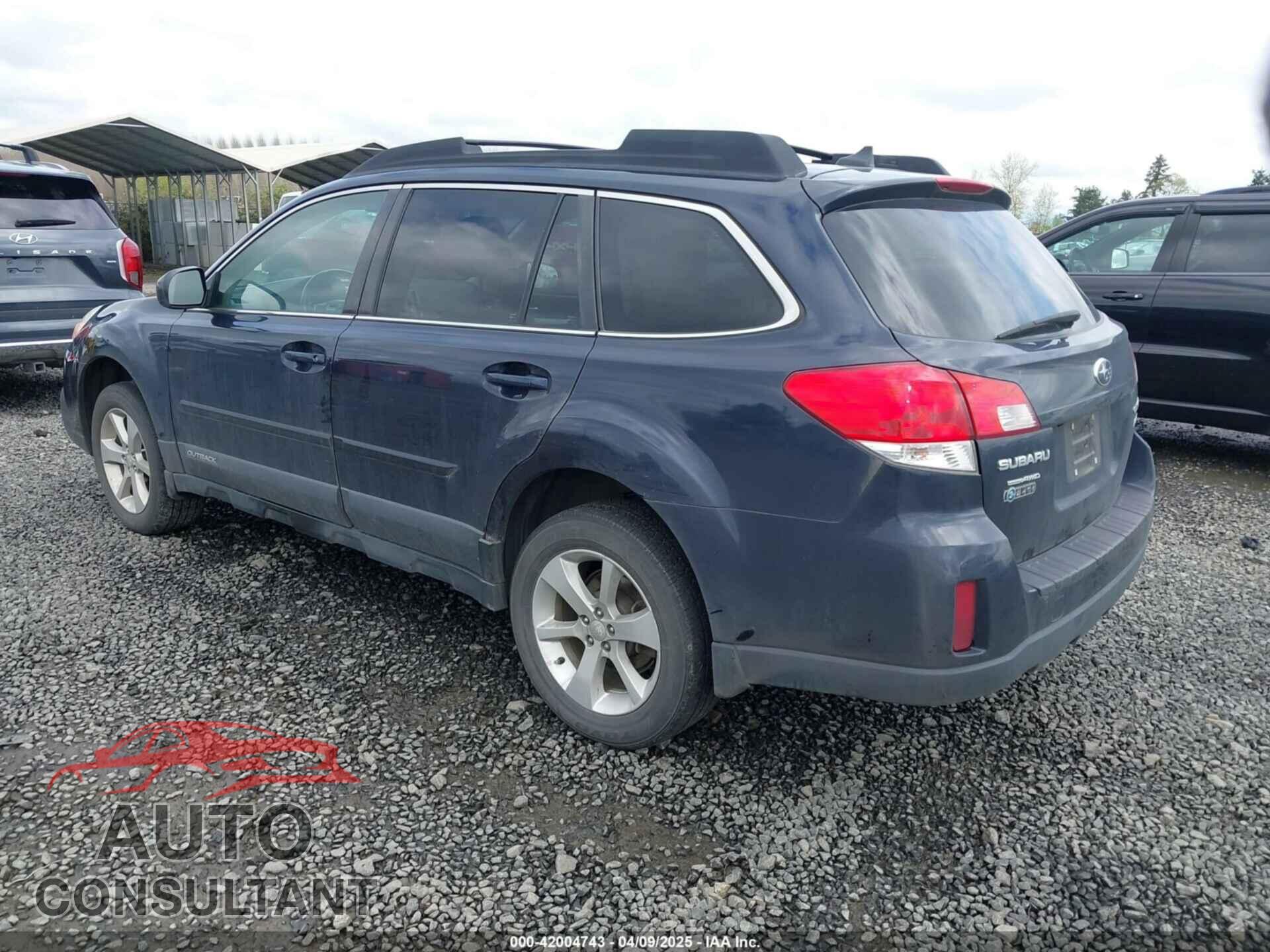 SUBARU OUTBACK 2014 - 4S4BRBDC4E3214134