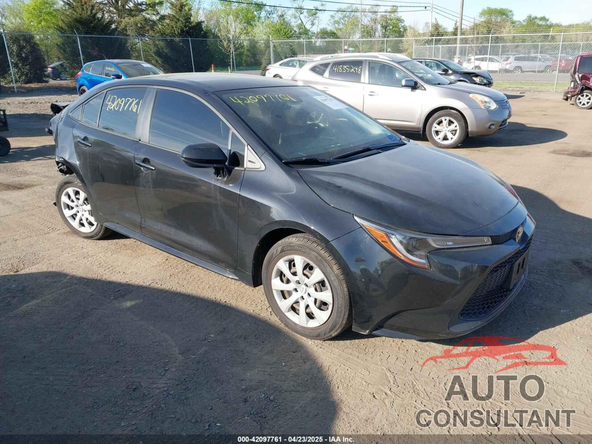 TOYOTA COROLLA 2020 - JTDEPRAE3LJ090713