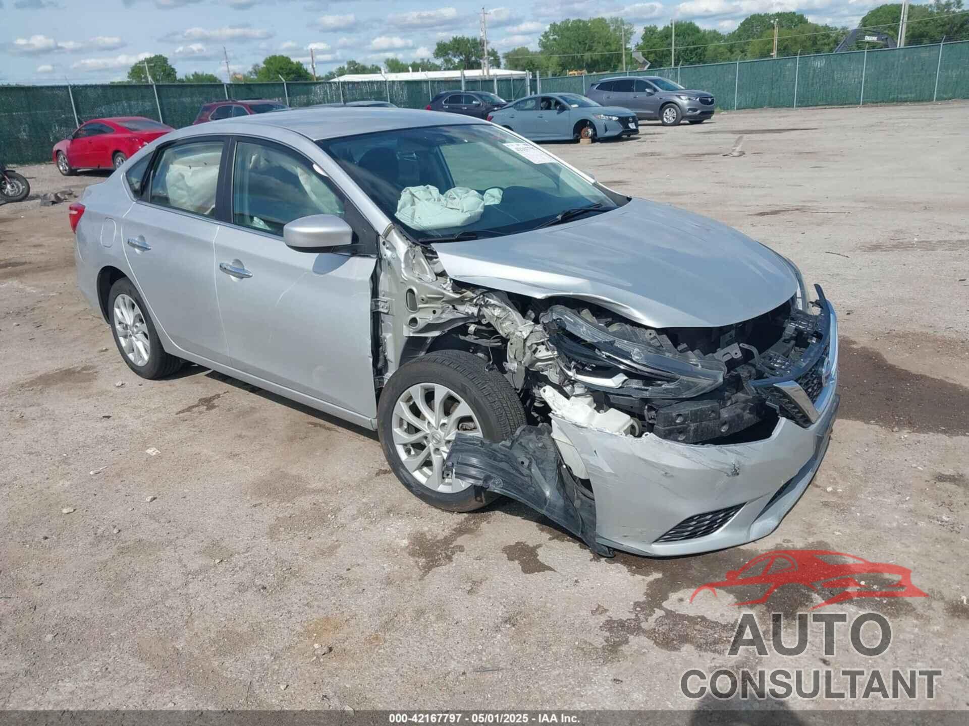 NISSAN SENTRA 2019 - 3N1AB7AP8KY316664