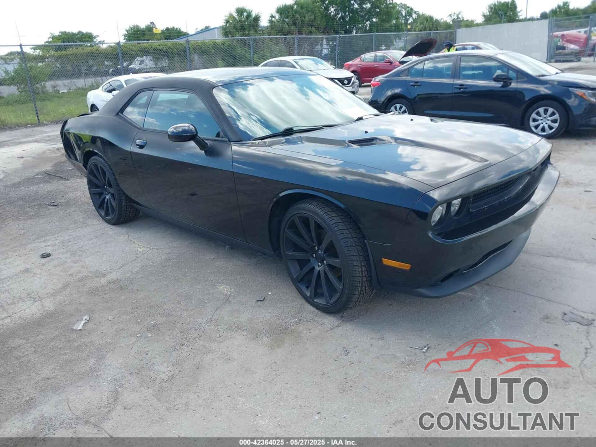 DODGE CHALLENGER 2012 - 2C3CDYAG1CH110944