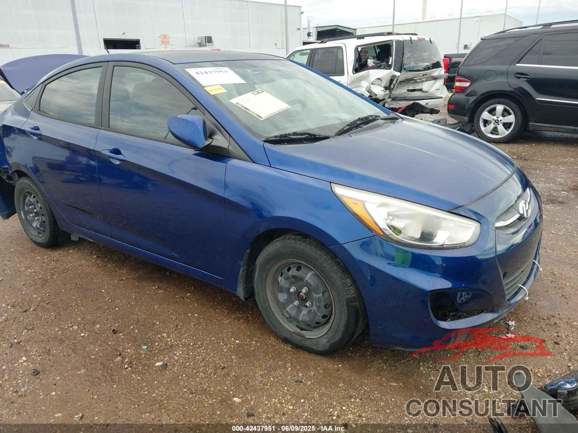 HYUNDAI ACCENT 2016 - KMHCT4AE0GU017093