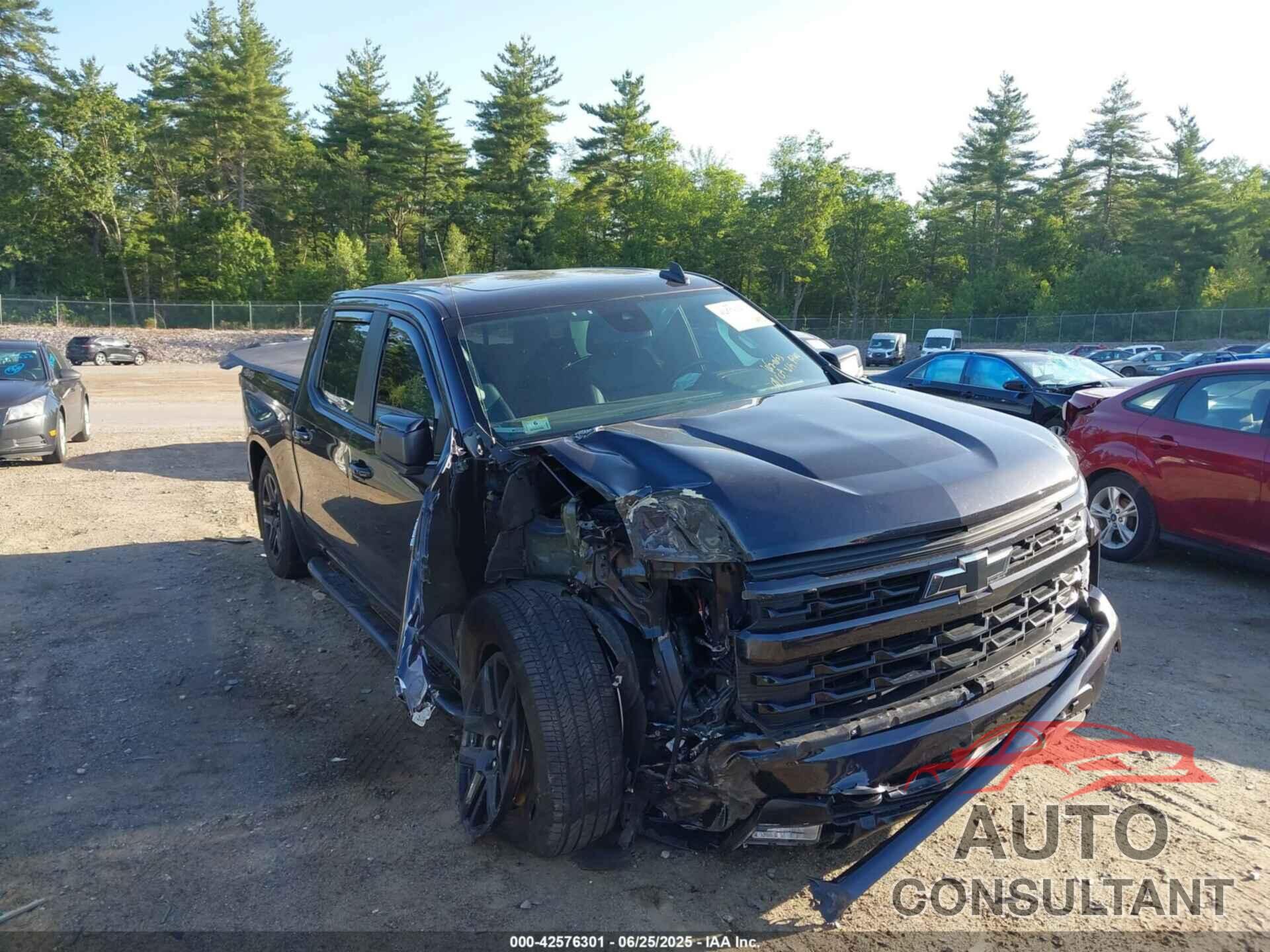 CHEVROLET SILVERADO 2022 - 3GCUDEET4NG549144
