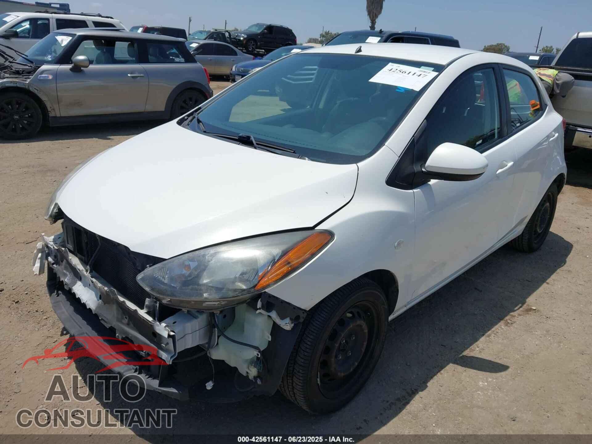 MAZDA MAZDA2 2014 - JM1DE1KZ8E0186057
