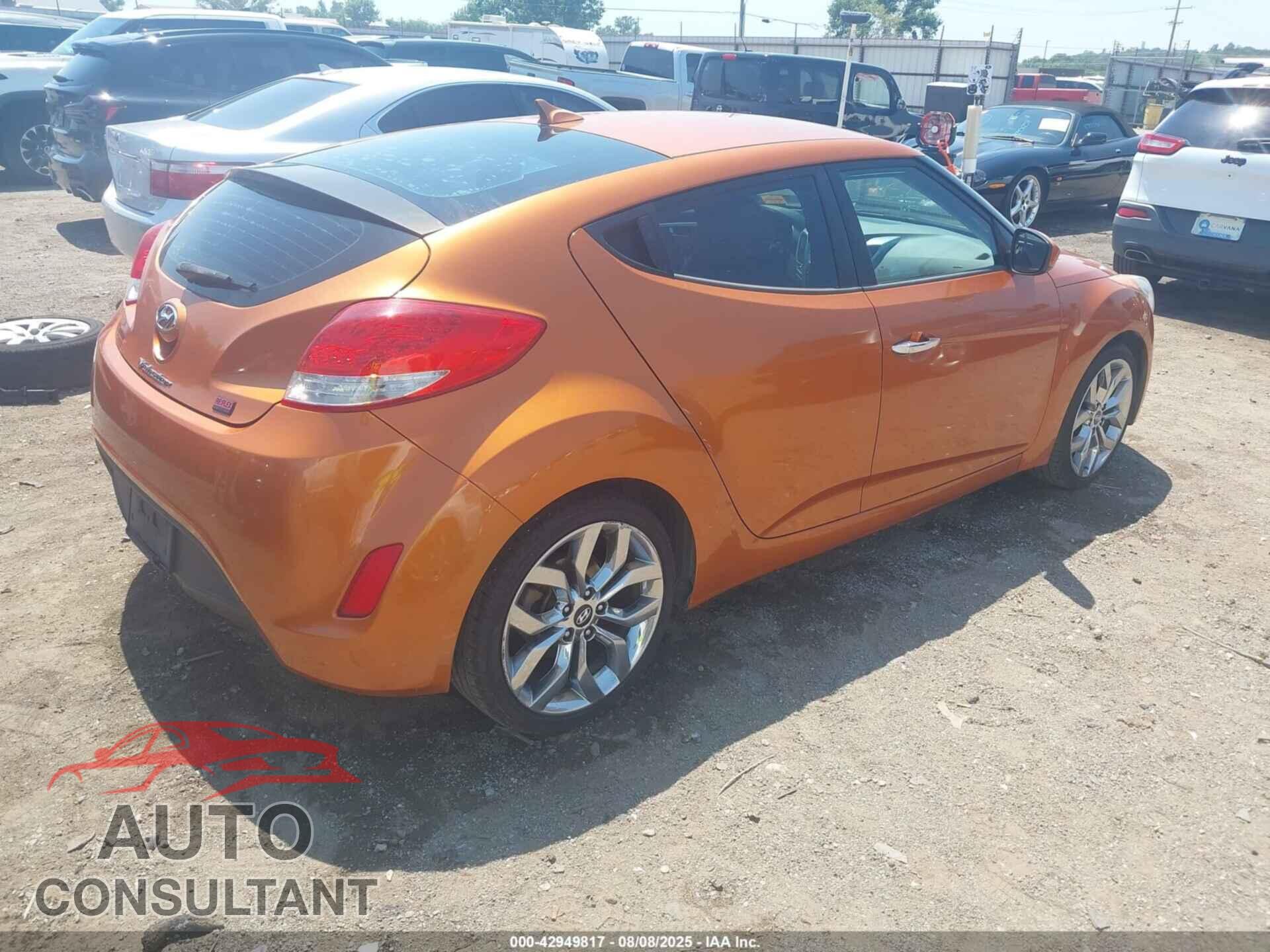 HYUNDAI VELOSTER 2015 - KMHTC6AD0FU223399