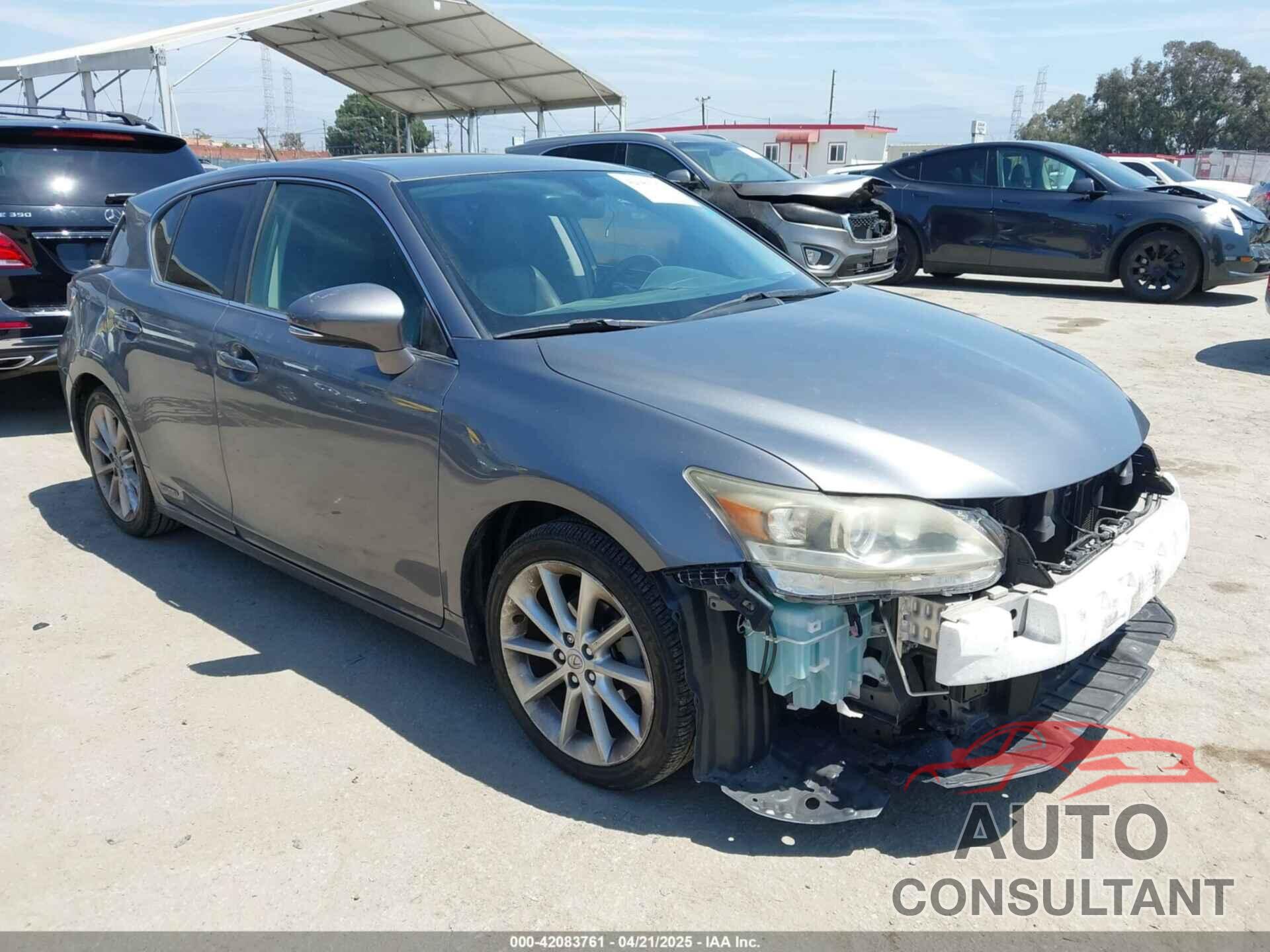 LEXUS CT200H 2012 - JTHKB56H1C2105344