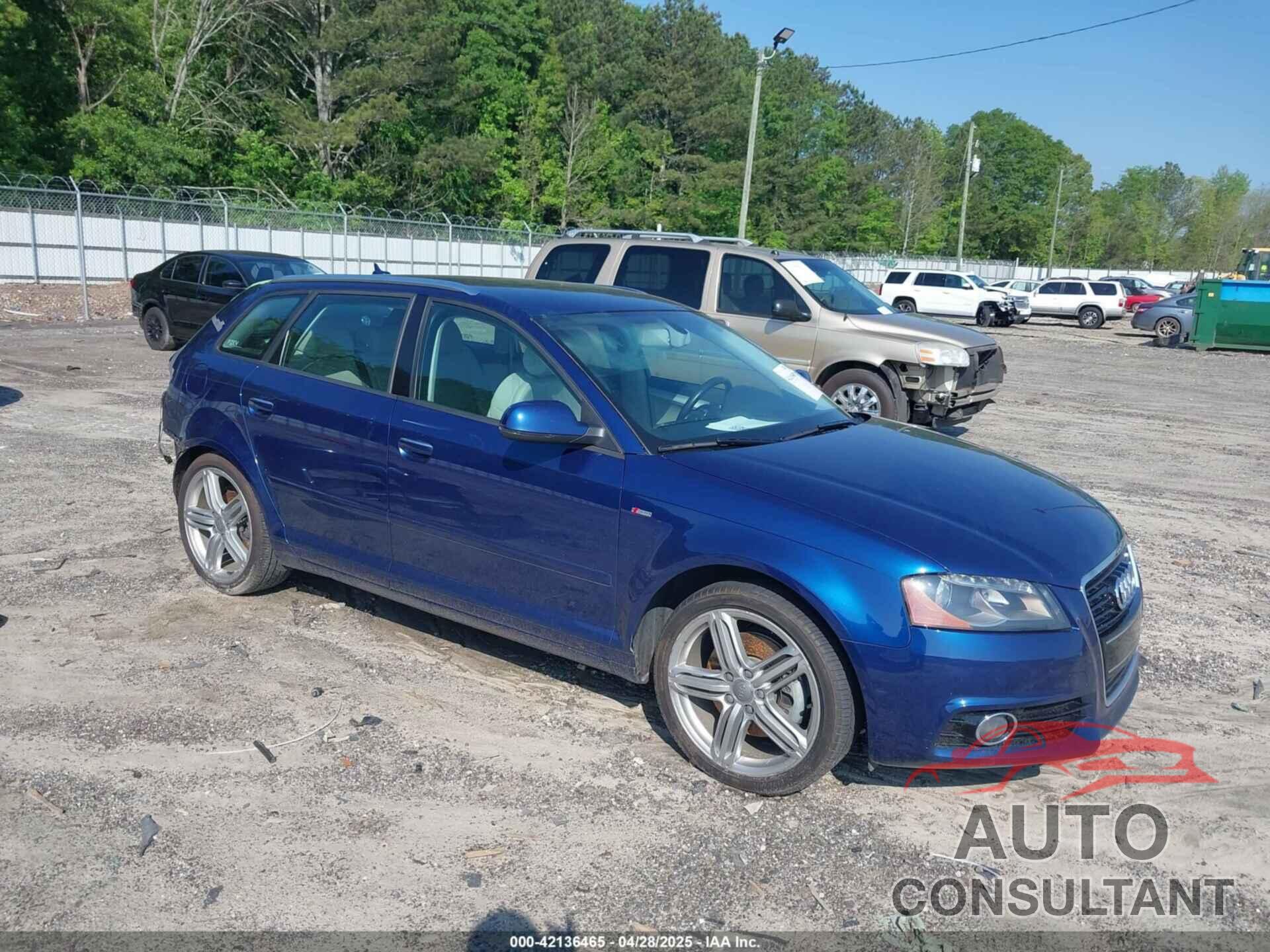 AUDI A3 2013 - WAUPEAFM1DA028533