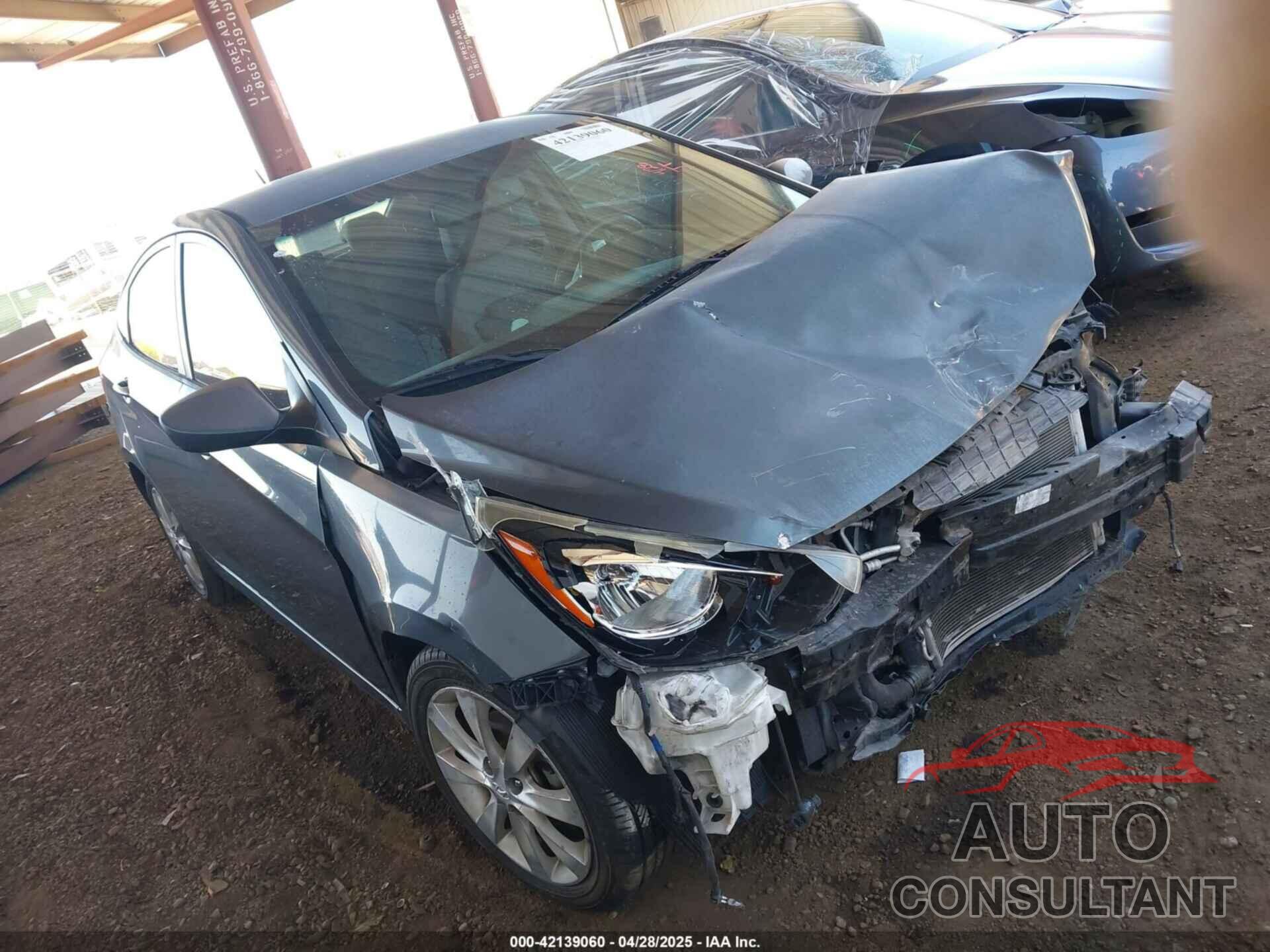 HYUNDAI ACCENT 2013 - KMHCU4AE8DU380797