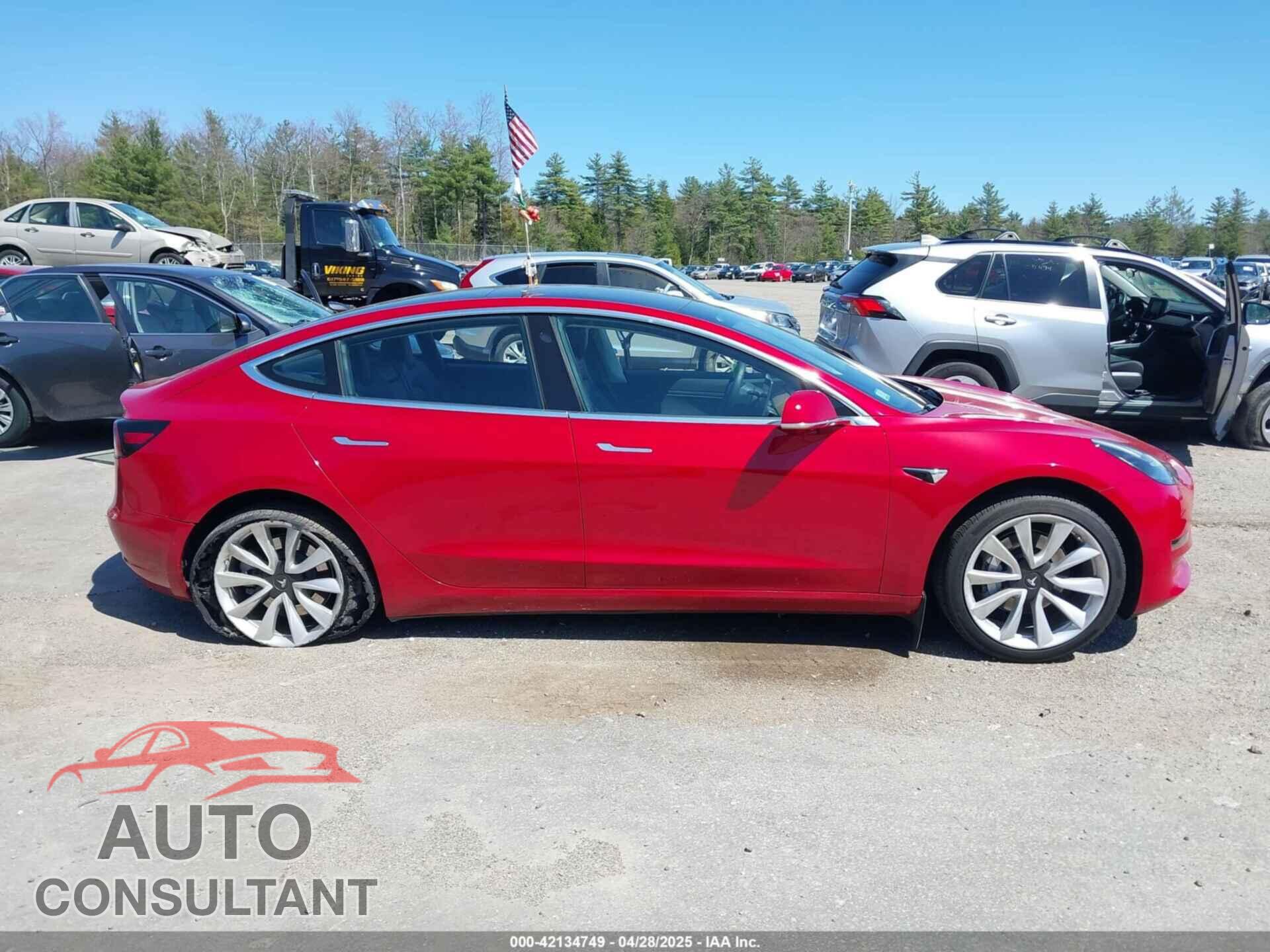 TESLA MODEL 3 2018 - 5YJ3E1EB3JF087779