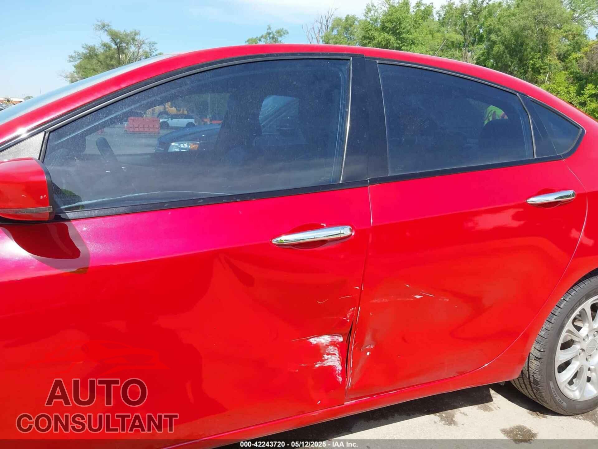 DODGE DART 2013 - 1C3CDFCH3DD156994