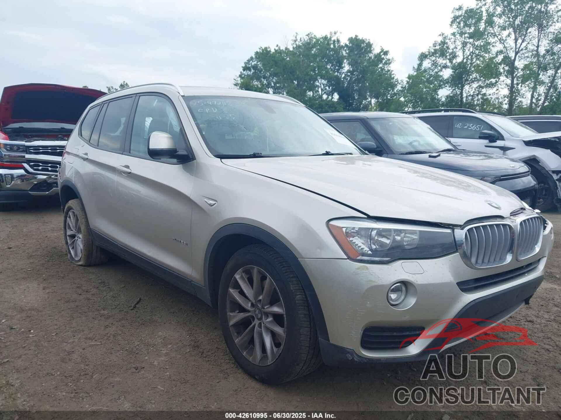 BMW X3 2017 - 5UXWX9C35H0W73859