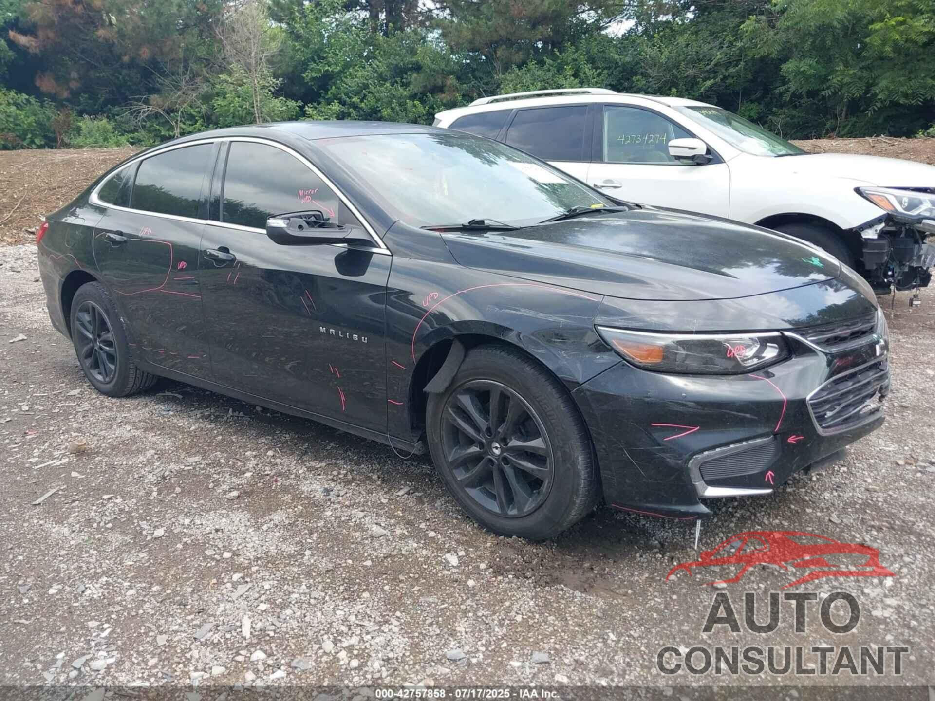 CHEVROLET MALIBU 2017 - 1G1ZE5ST7HF231119