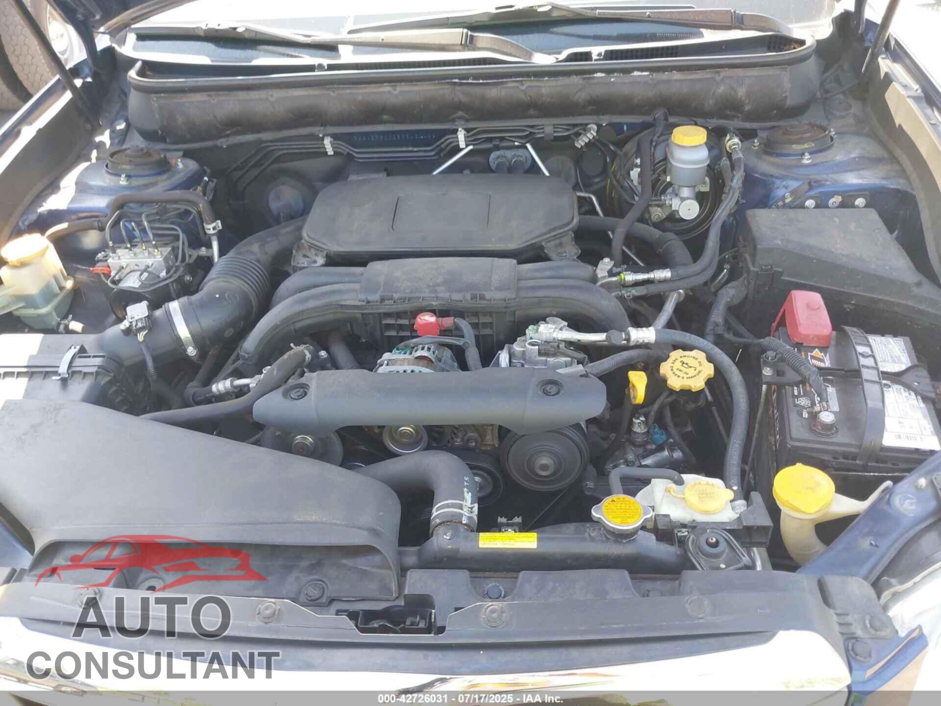 SUBARU OUTBACK 2011 - 4S4BRBCC2B3343146