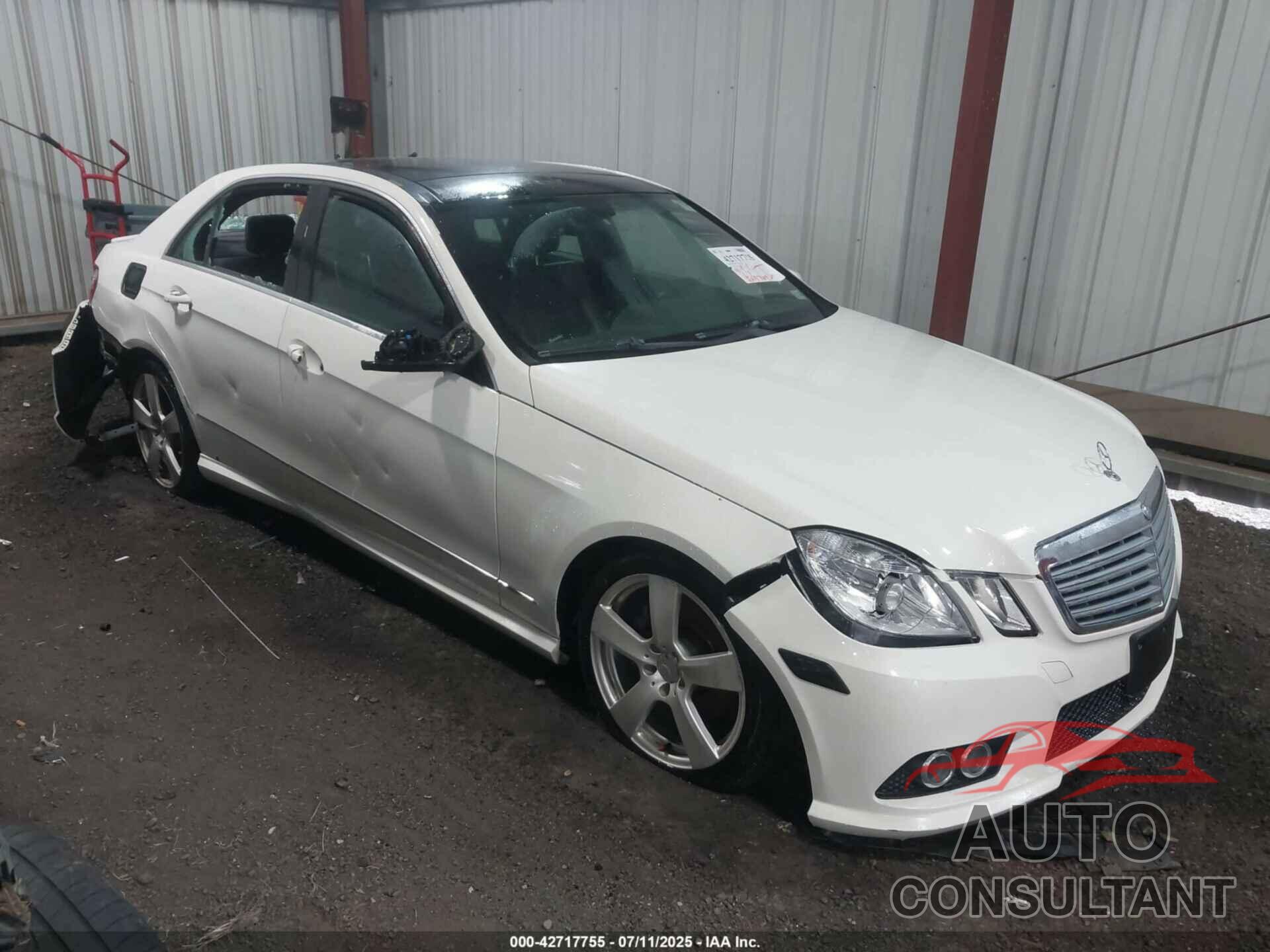 MERCEDES-BENZ E 2010 - WDDHF8HB9AA084052
