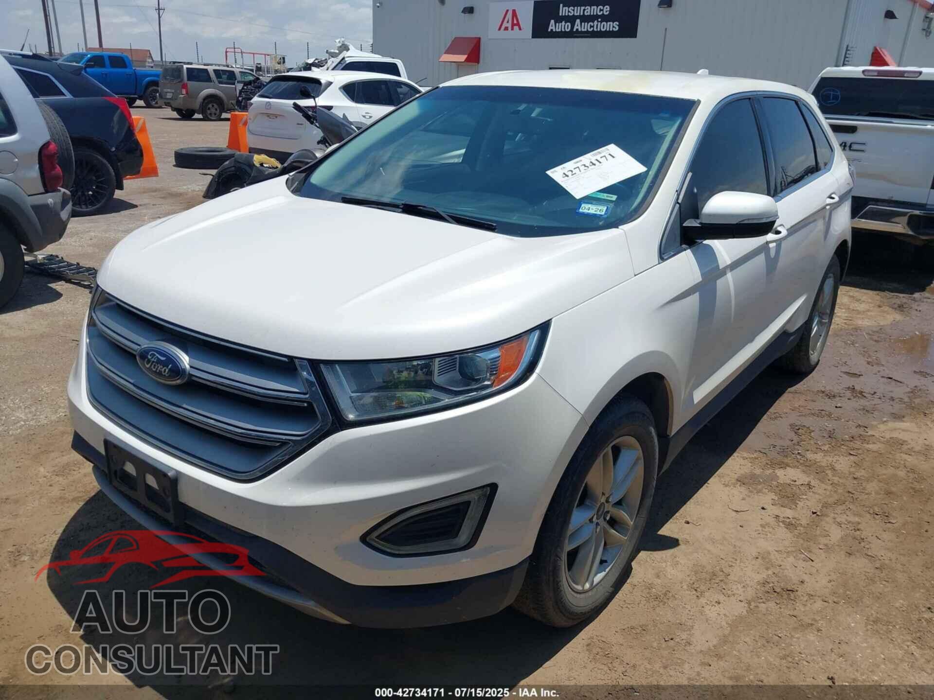 FORD EDGE 2016 - 2FMPK3J9XGBC11086