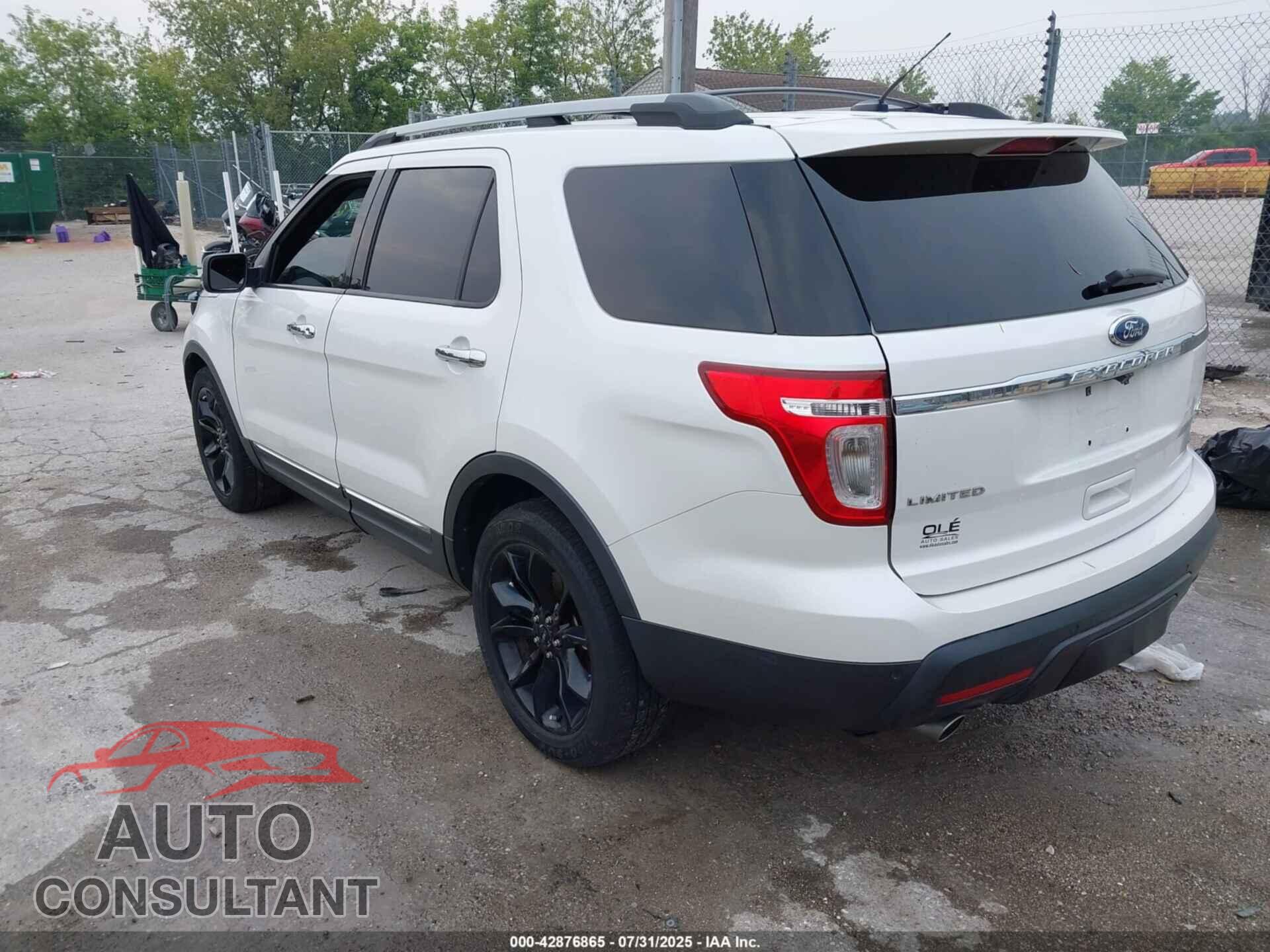 FORD EXPLORER 2011 - 1FMHK8F85BGA49984