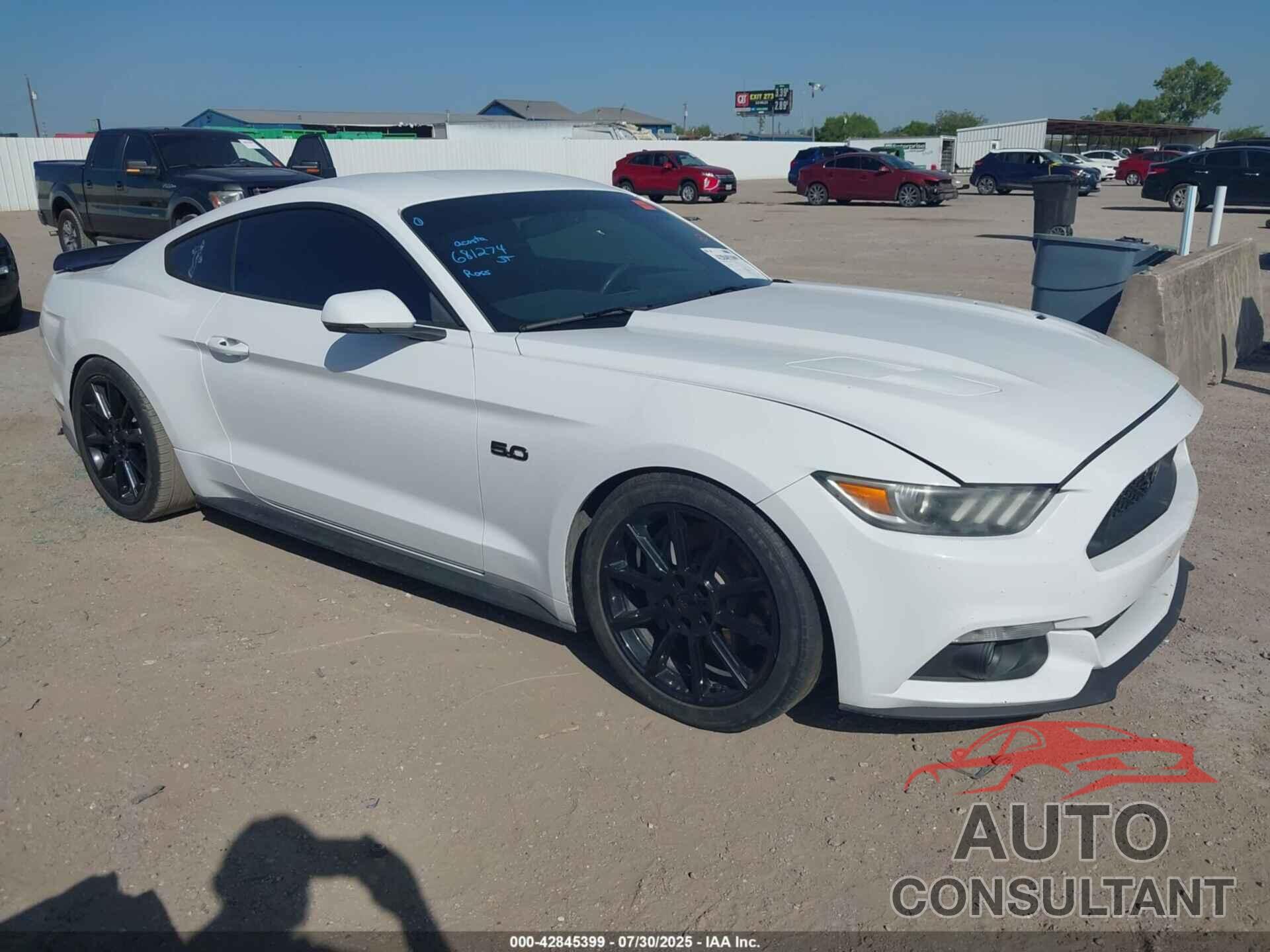 FORD MUSTANG 2016 - 1FA6P8CF4G5256214
