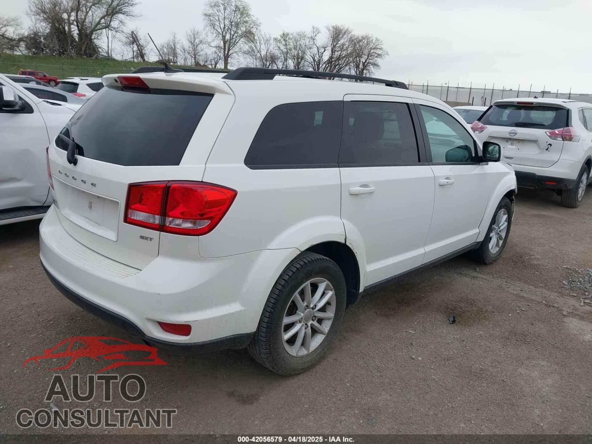 DODGE JOURNEY 2014 - 3C4PDCBB9ET222226