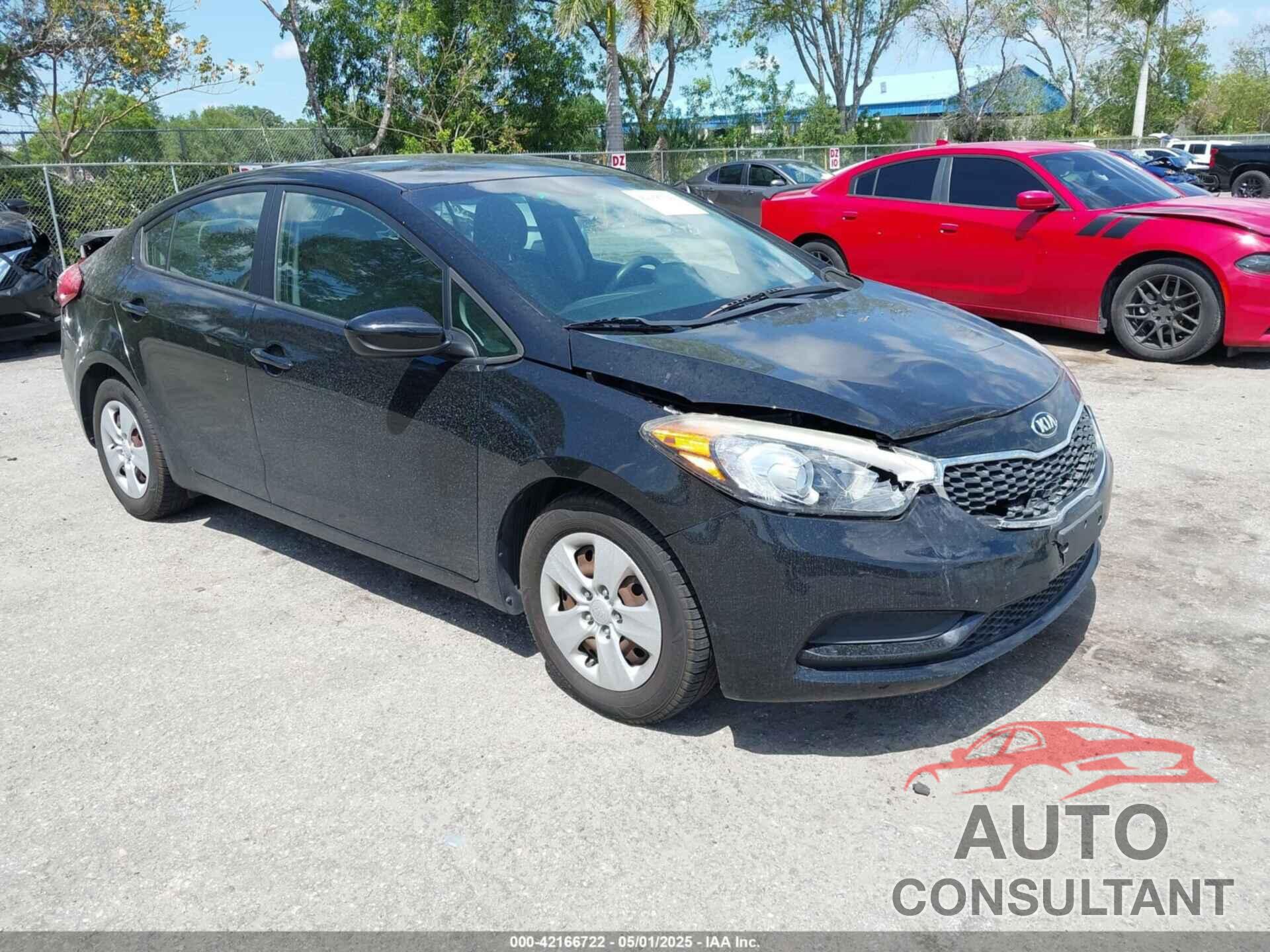 KIA FORTE 2016 - KNAFK4A6XG5543106