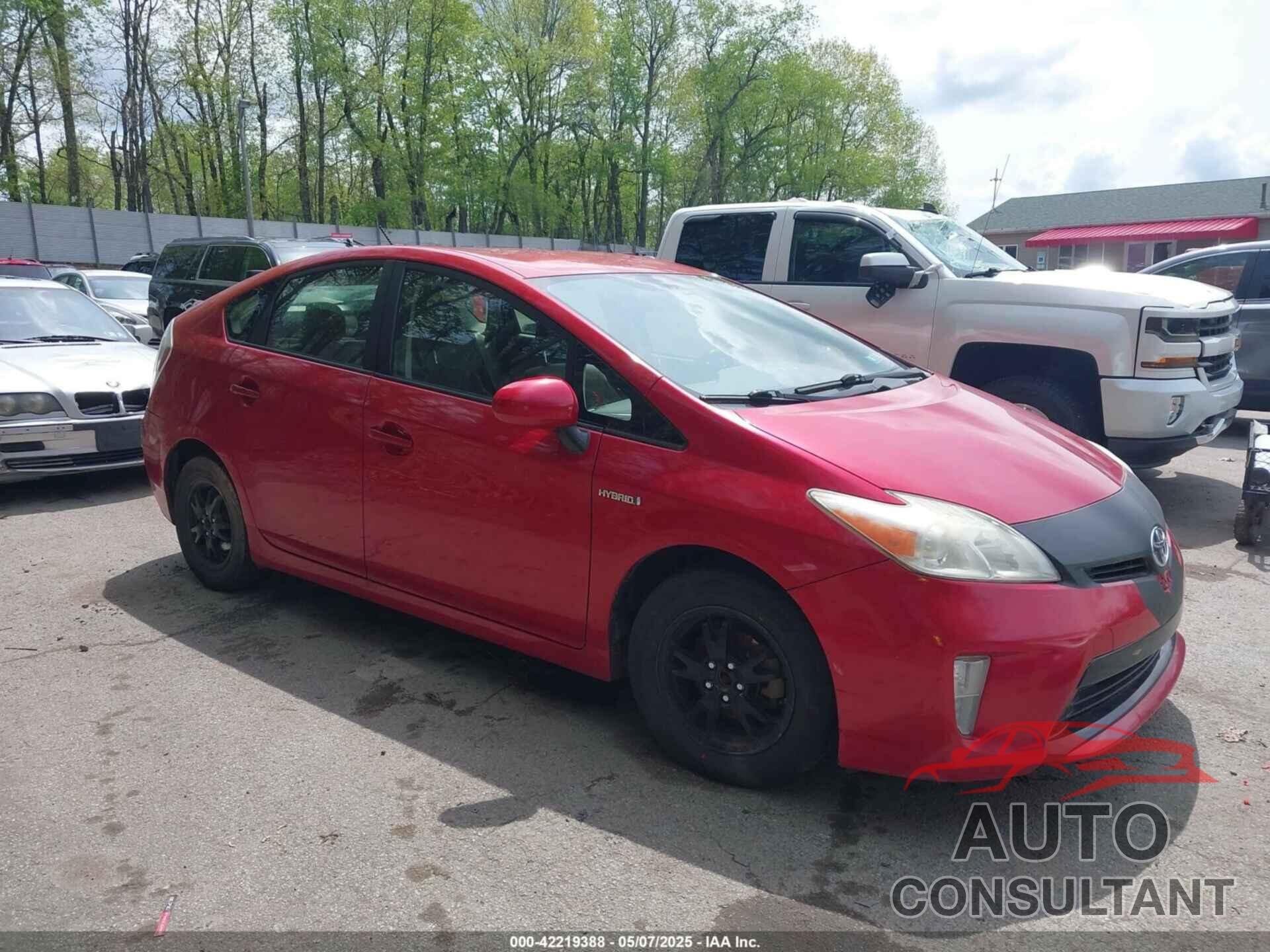 TOYOTA PRIUS 2013 - JTDKN3DU3D5689436