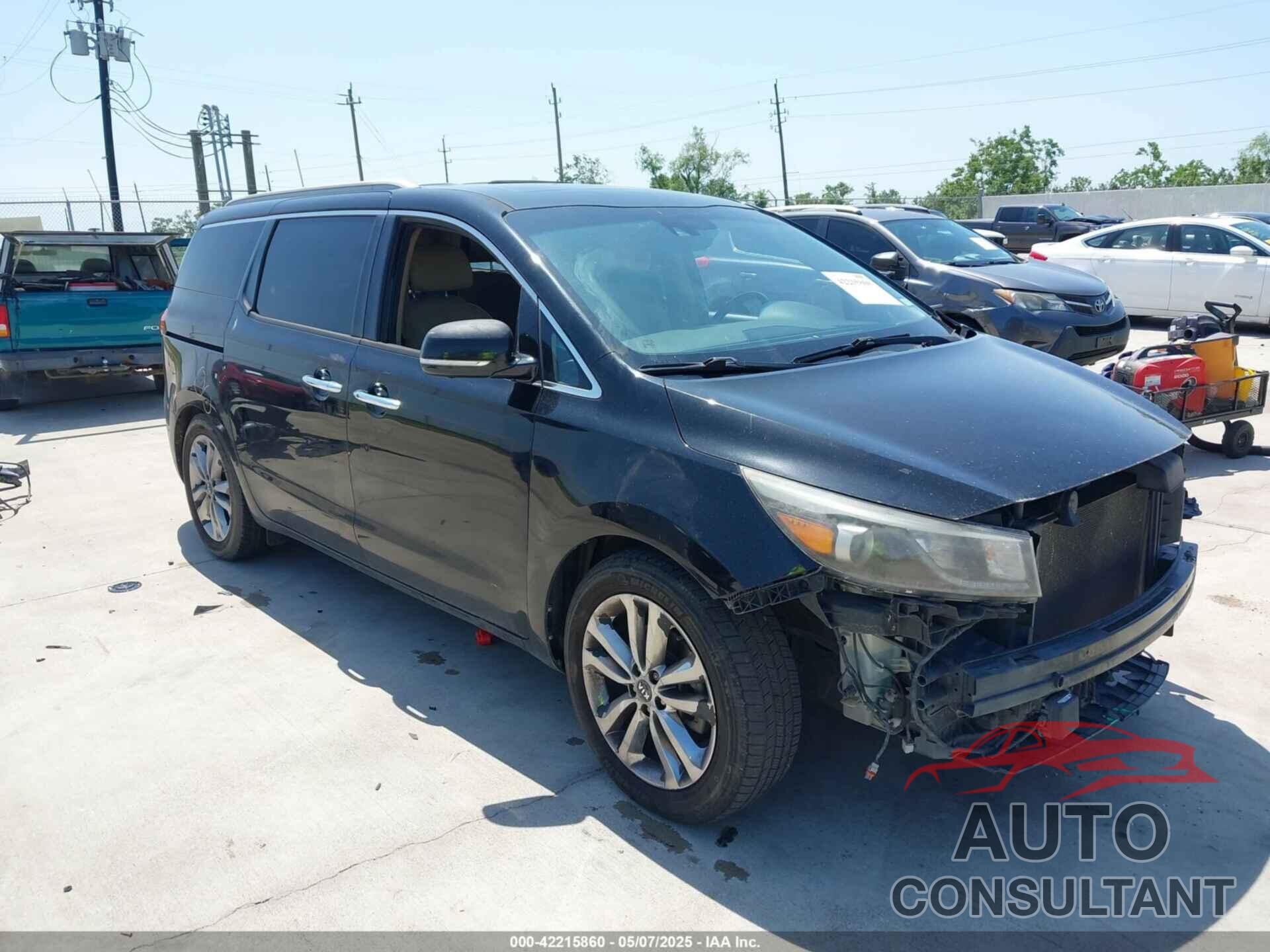 KIA SEDONA 2015 - KNDME5C10F6034868