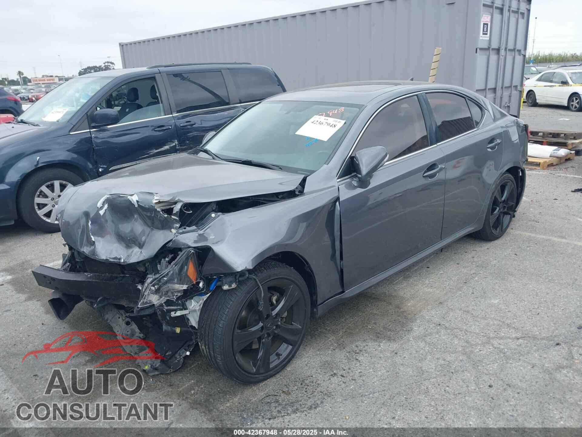 LEXUS IS 250 2012 - JTHBF5C20C5160449